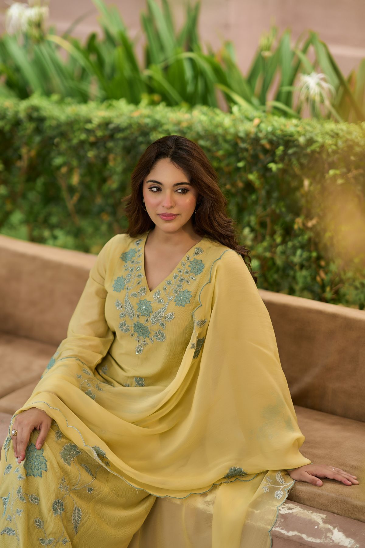 Sunlit Embroidered Kurta Set