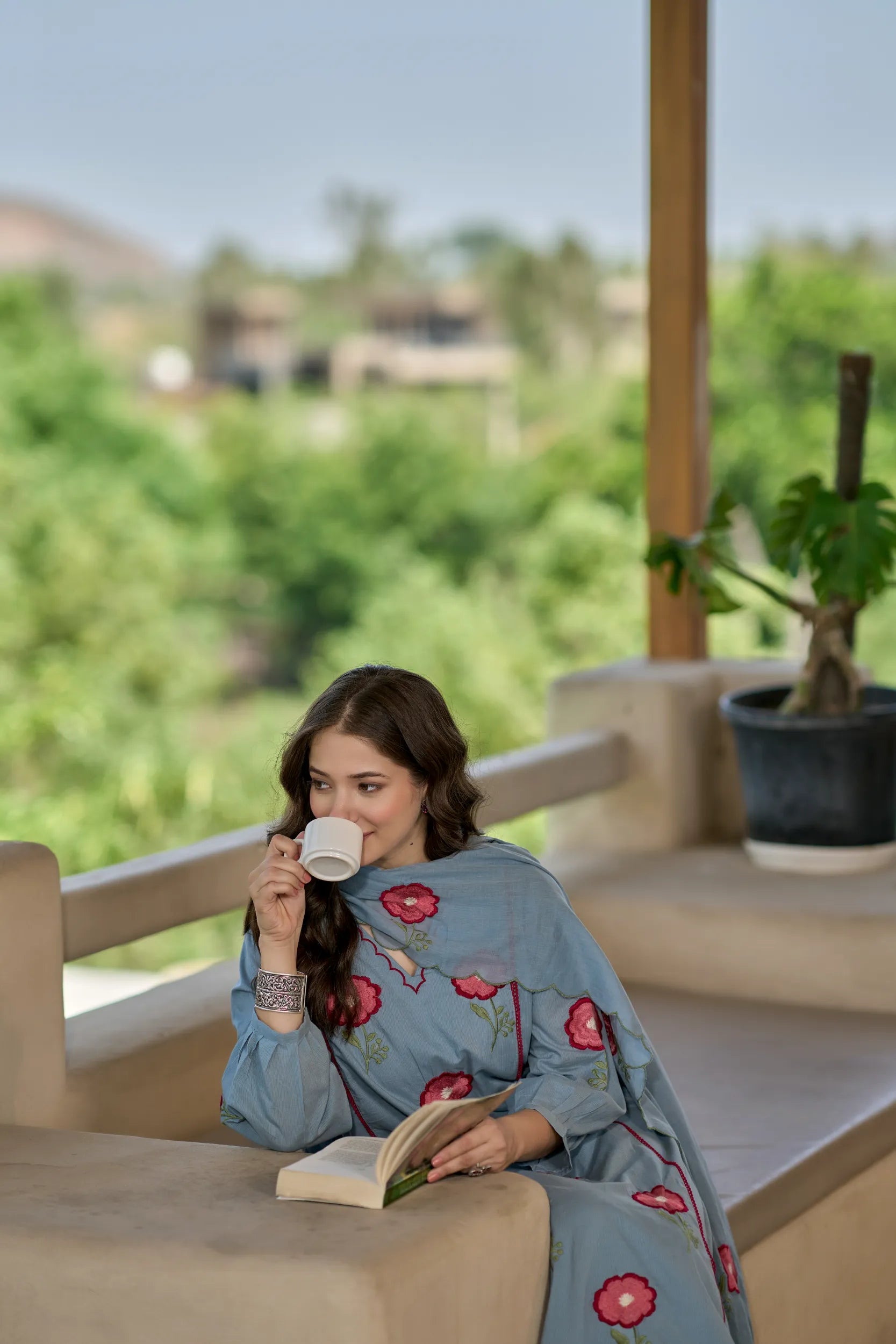 Blossom Sky Kurta Set