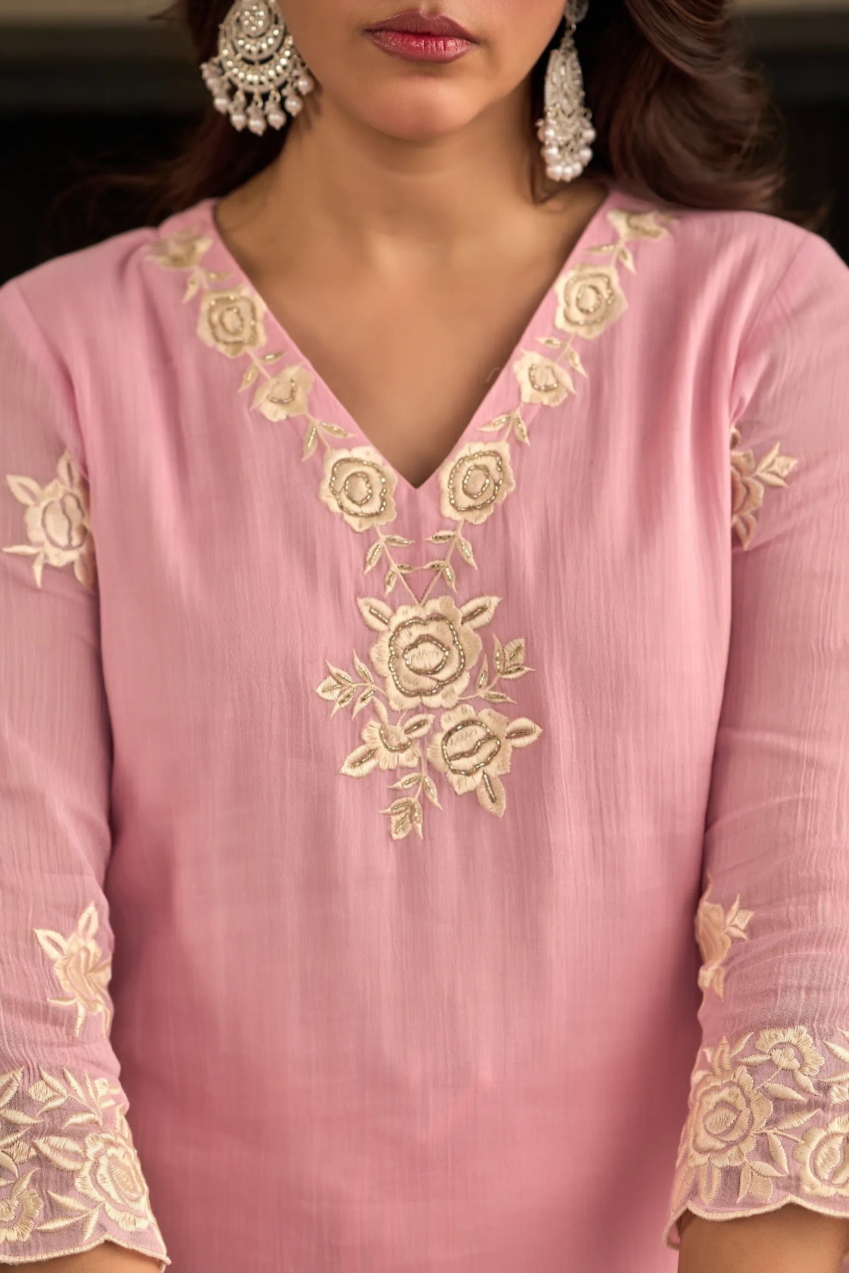 Blush Petal Kurta Set