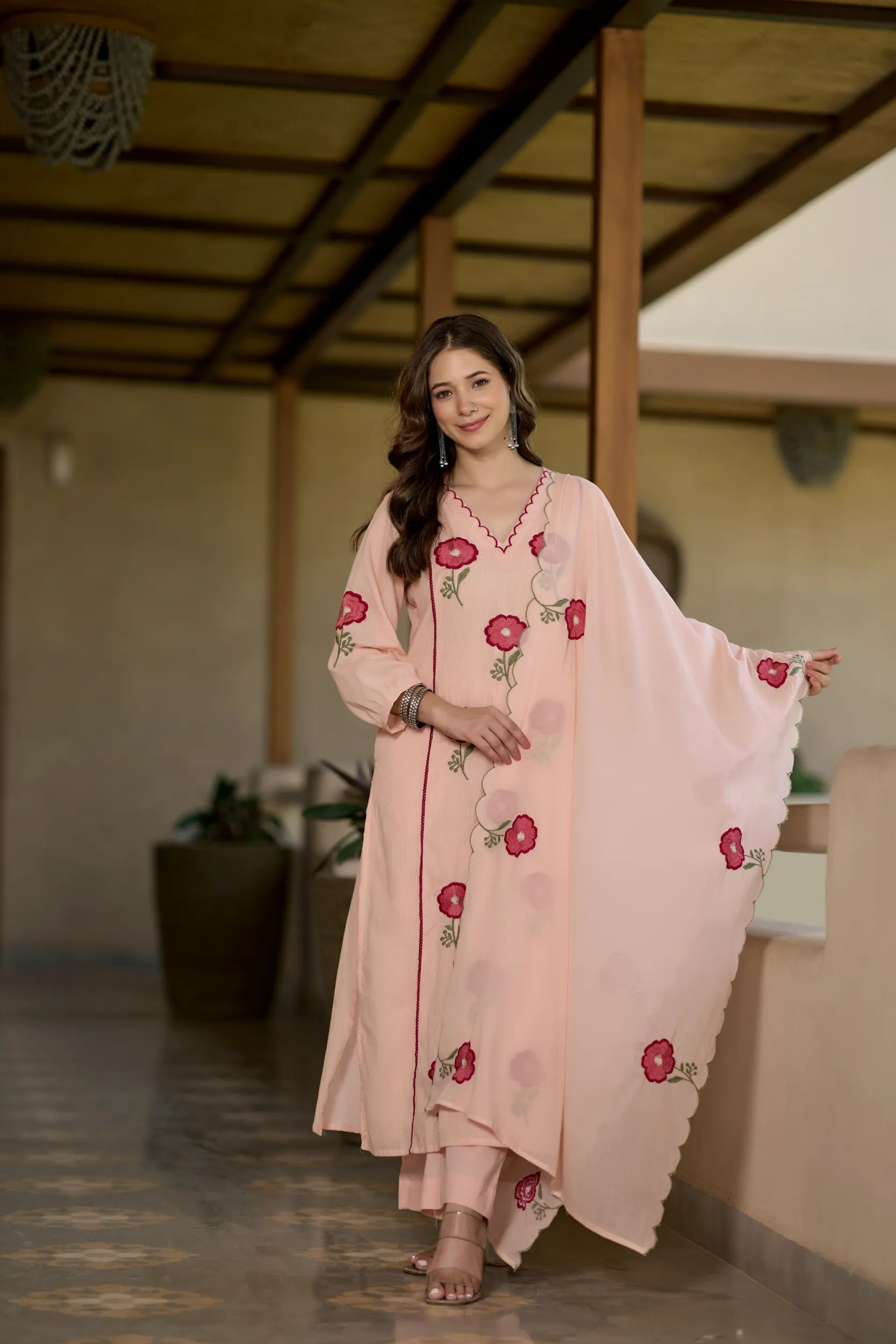 Blush Bloom Suit Set