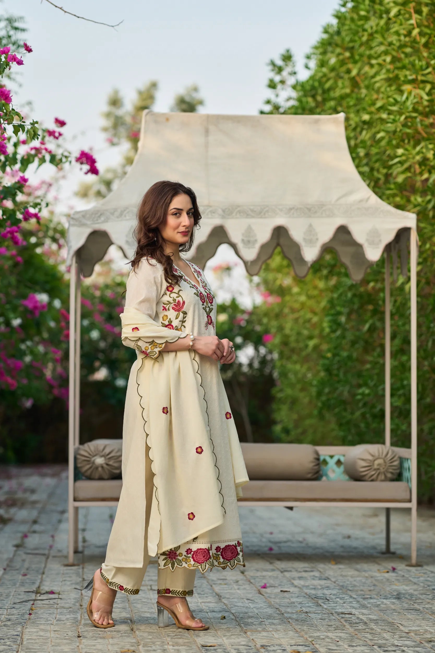 Pearl Blossom Suit Set