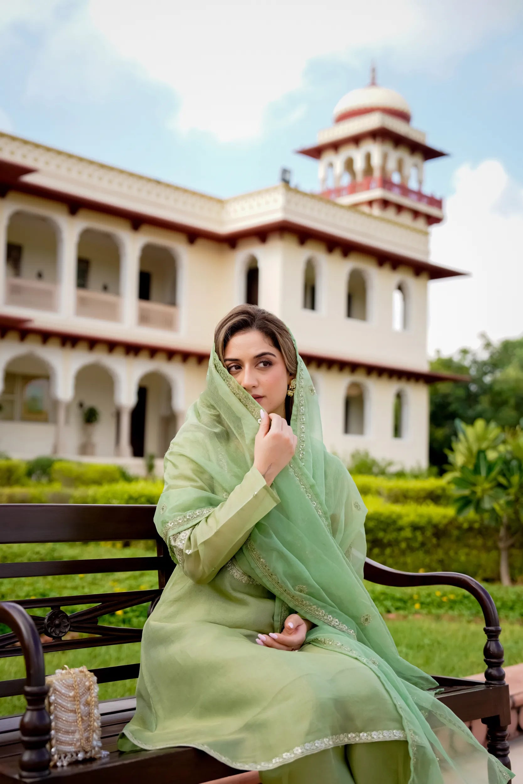 Sage Bloom Kurta Set