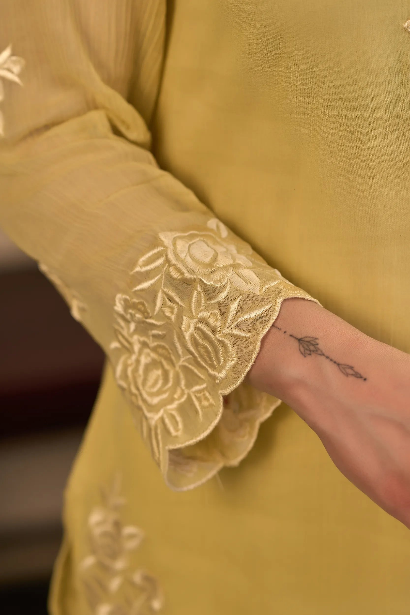 Lemon Petal Kurta Set
