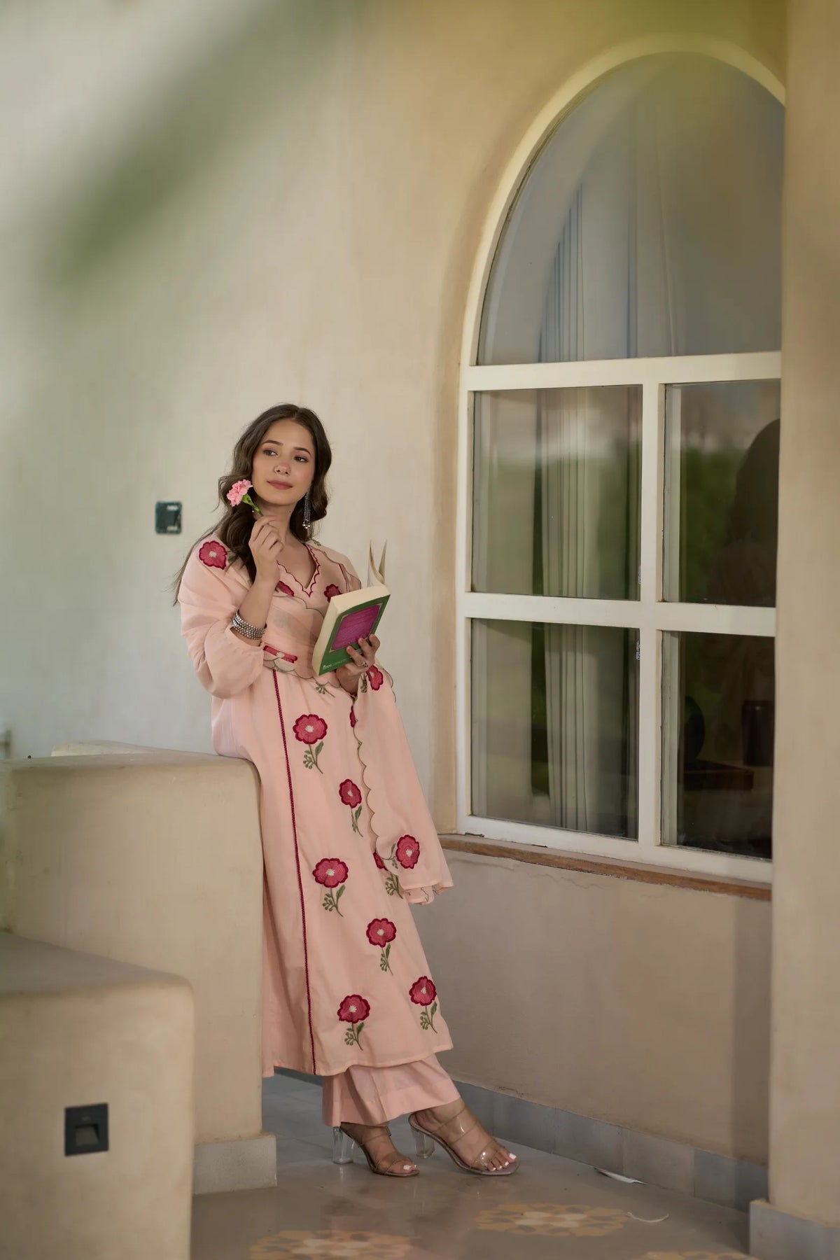 Blush Bloom Kurta Set