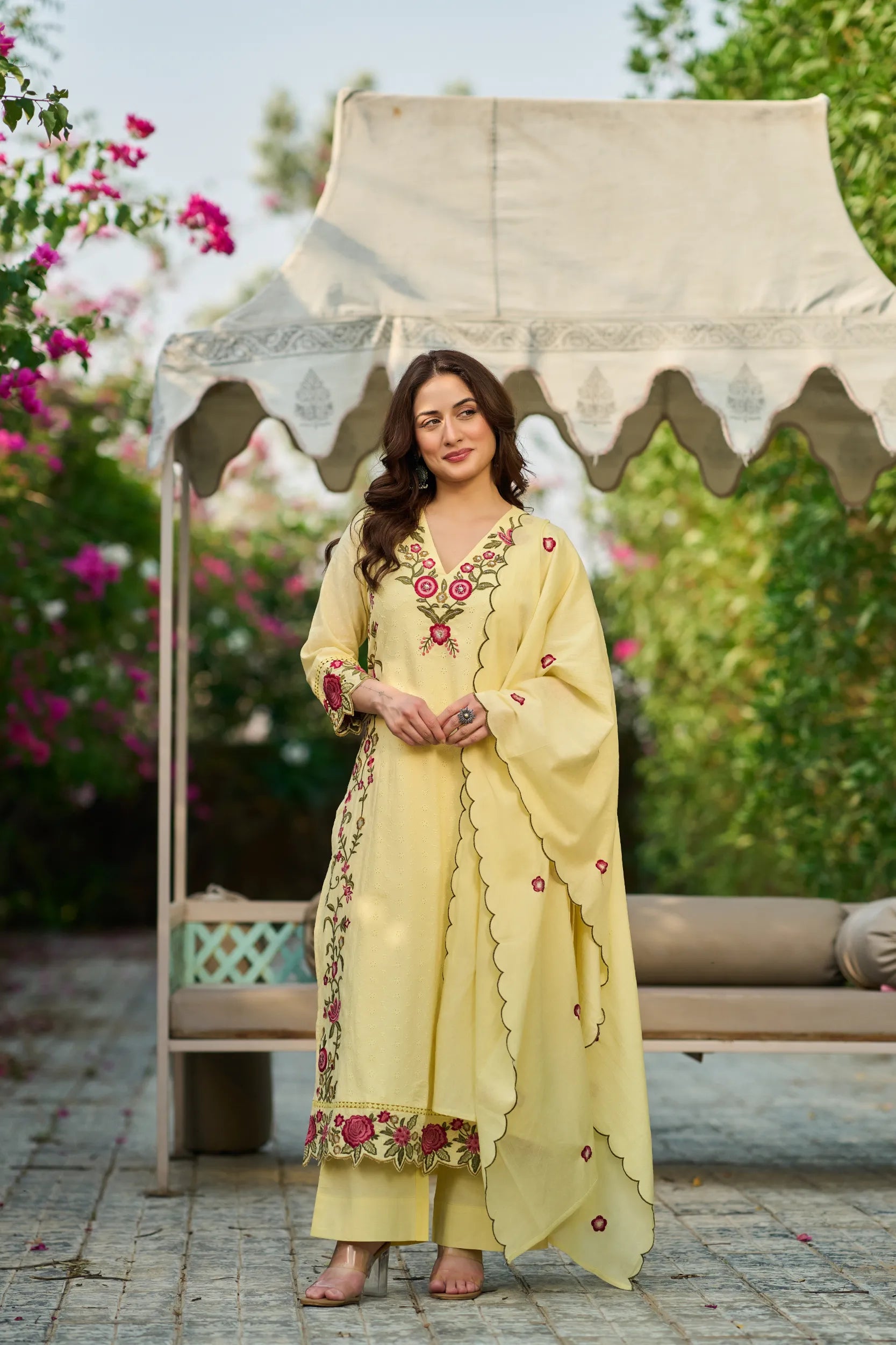 Lemon Petal Suit Set