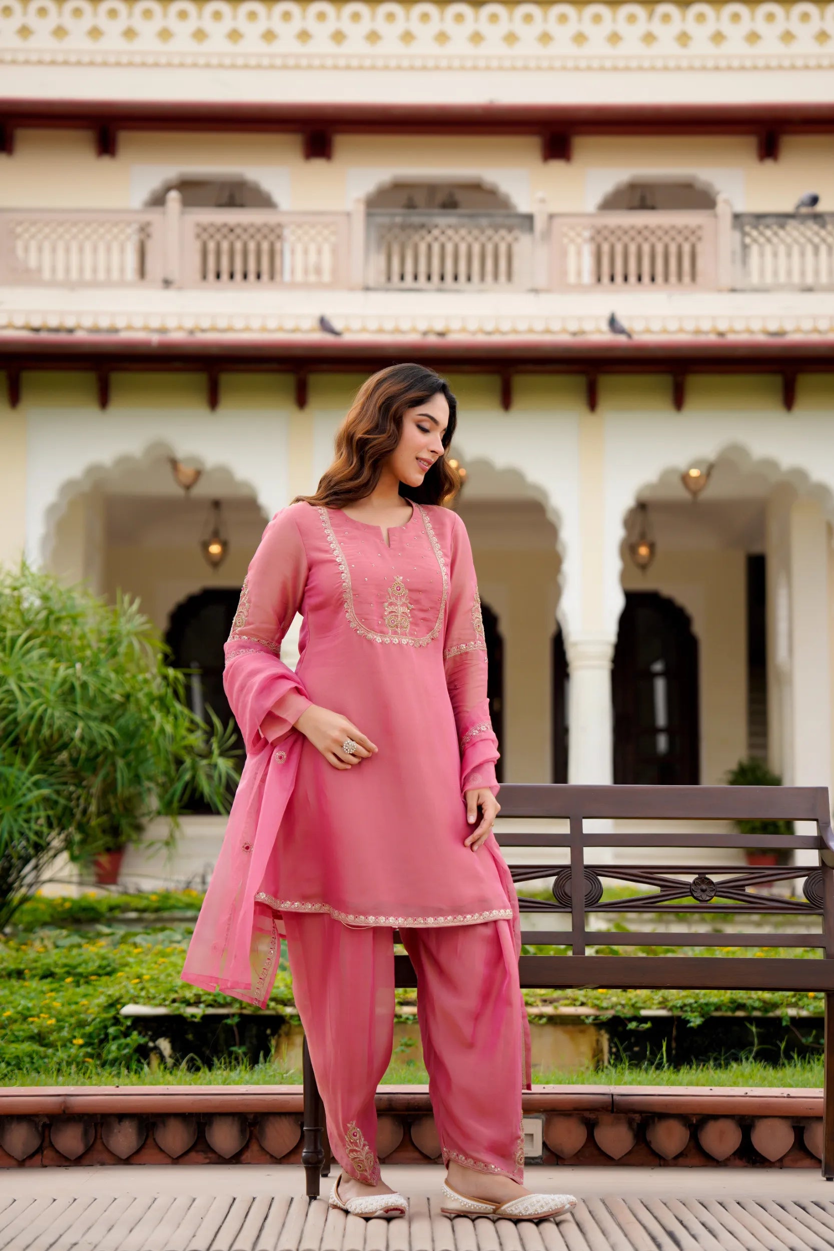 Rose Blush Kurta Set