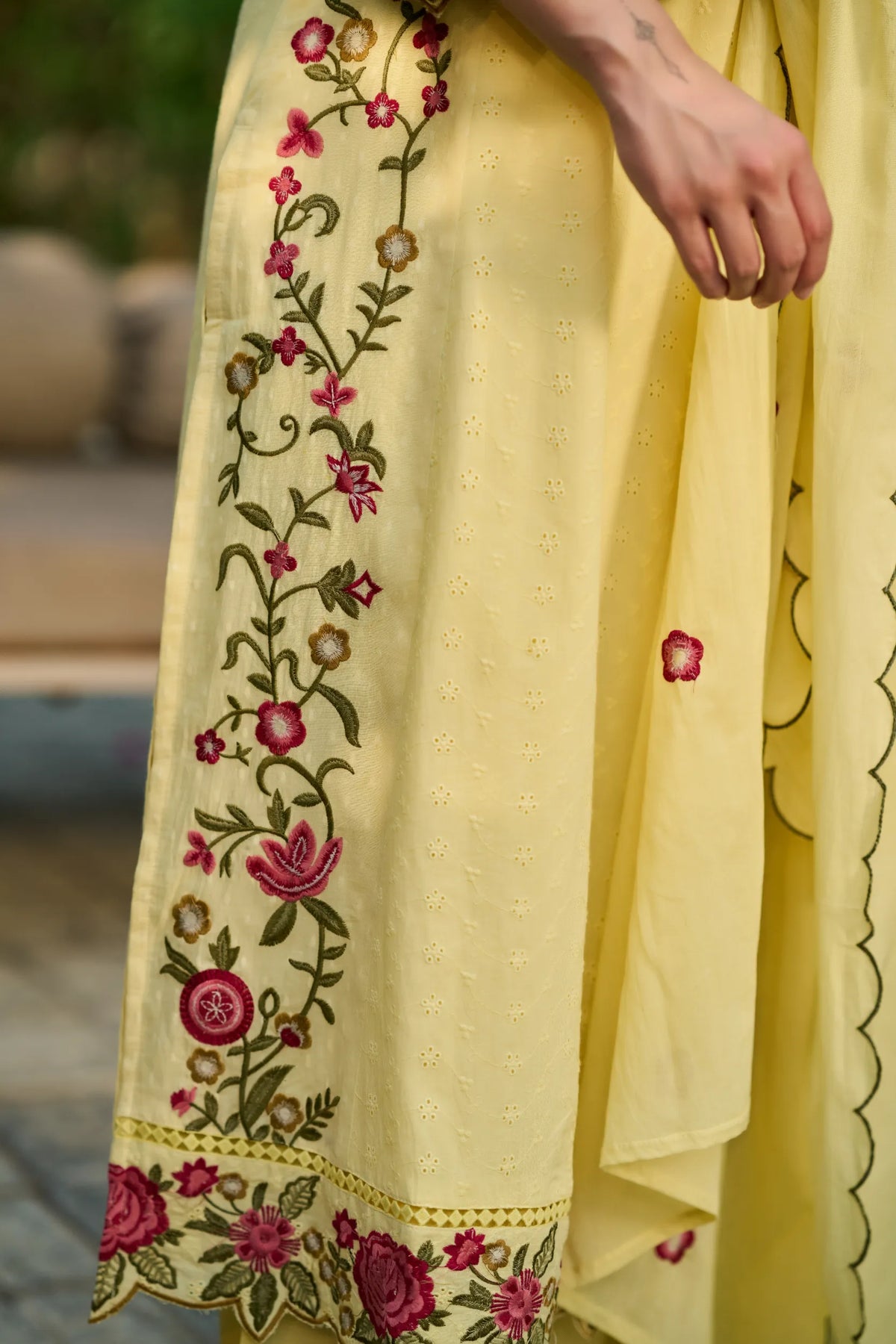 Lemon Petal Kurta Set