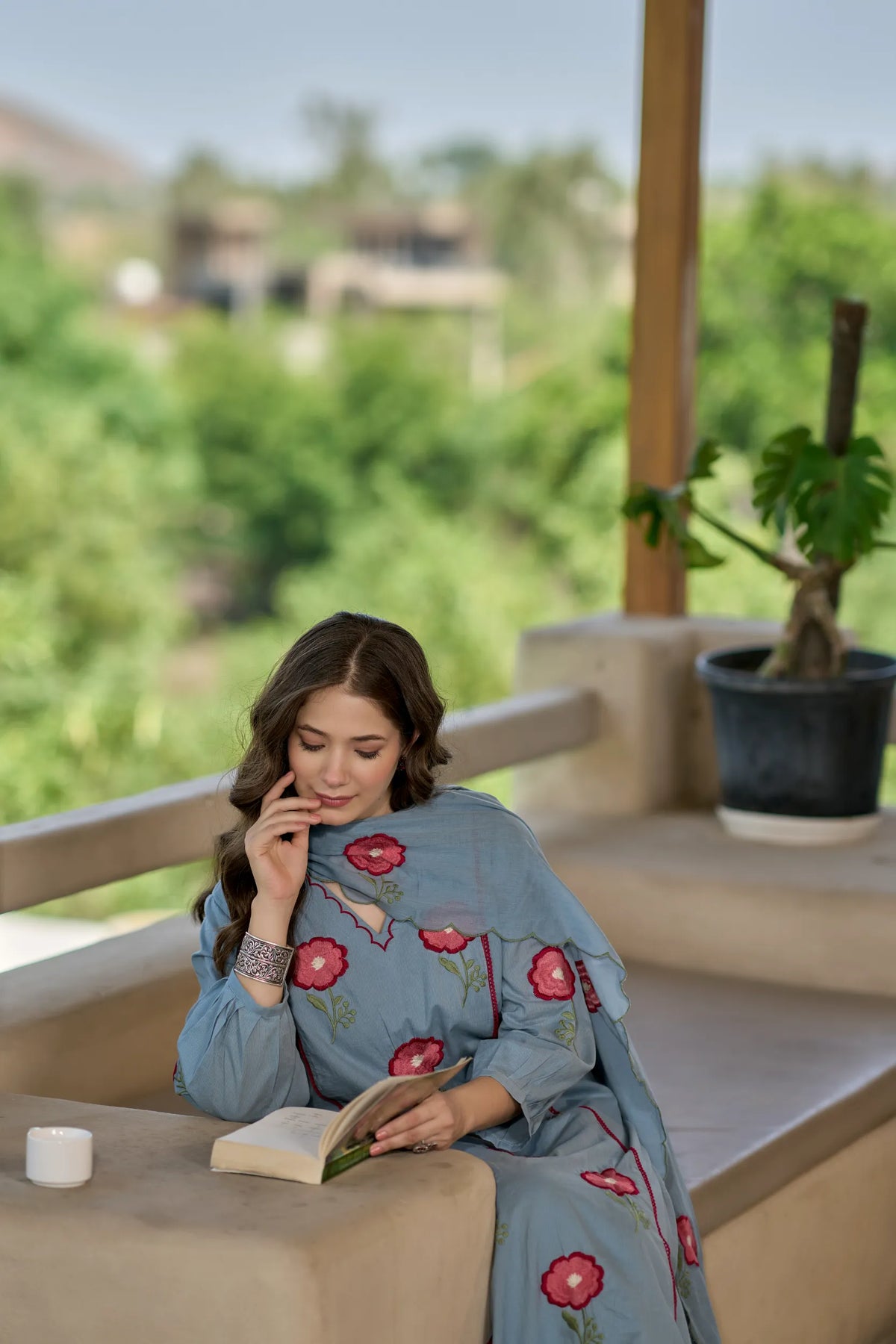 Blossom Sky Kurta Set