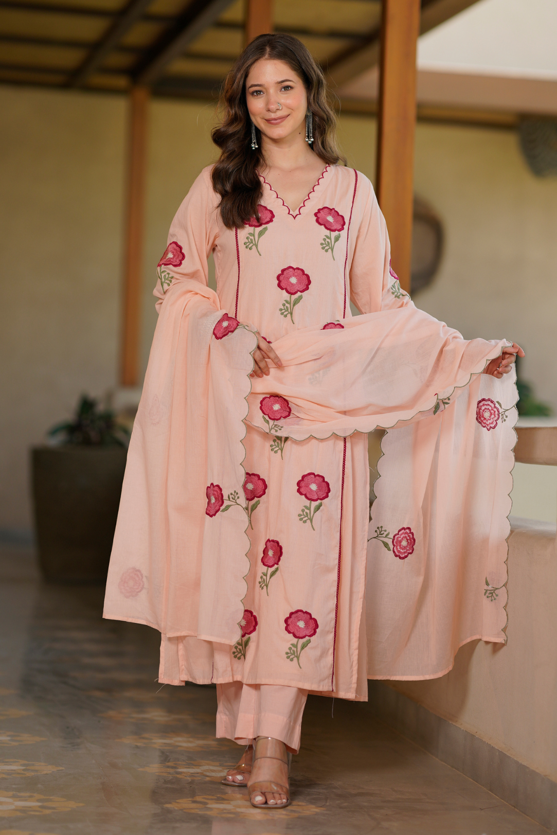 Blush Bloom Suit Set