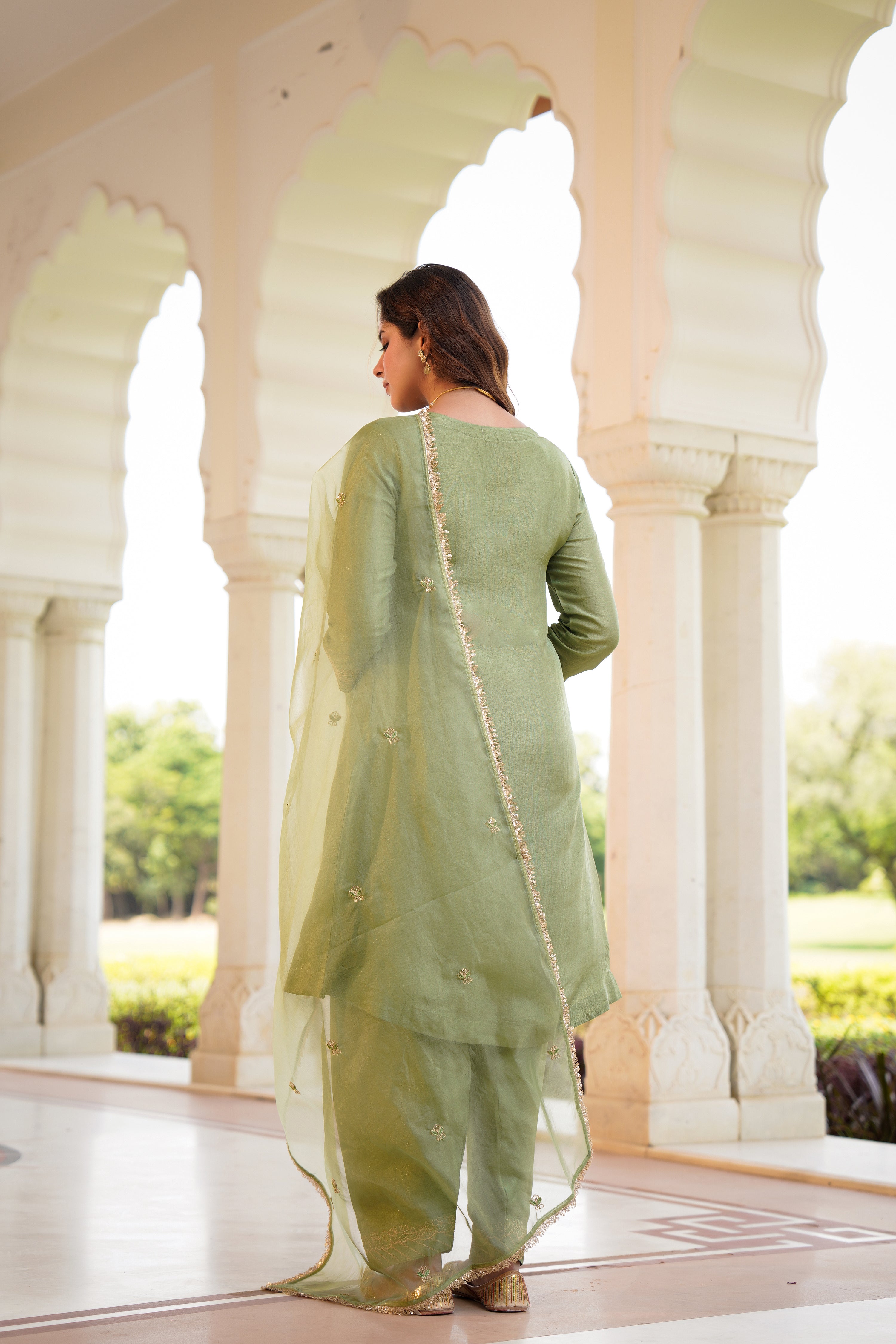 Mint Serenity Set Russian Suit Set