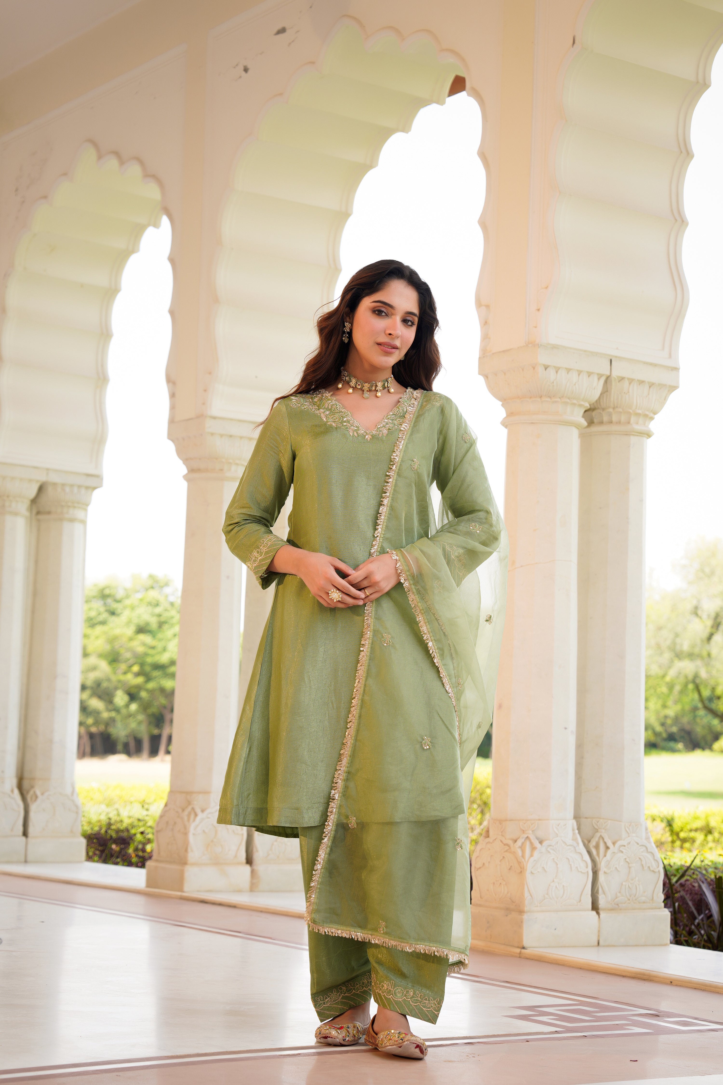 Mint Serenity Set Russian Suit Set