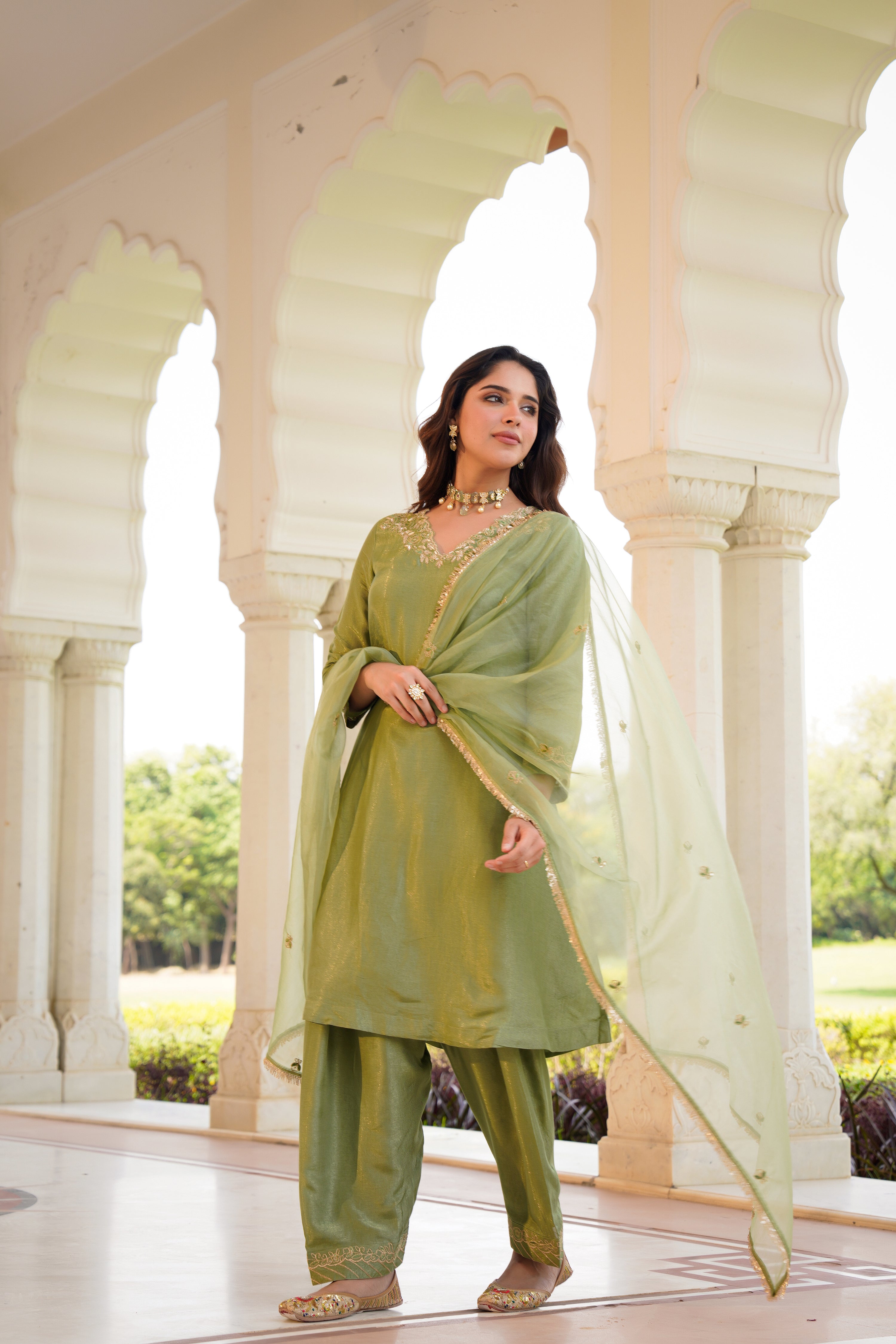 Mint Serenity Set Russian Suit Set