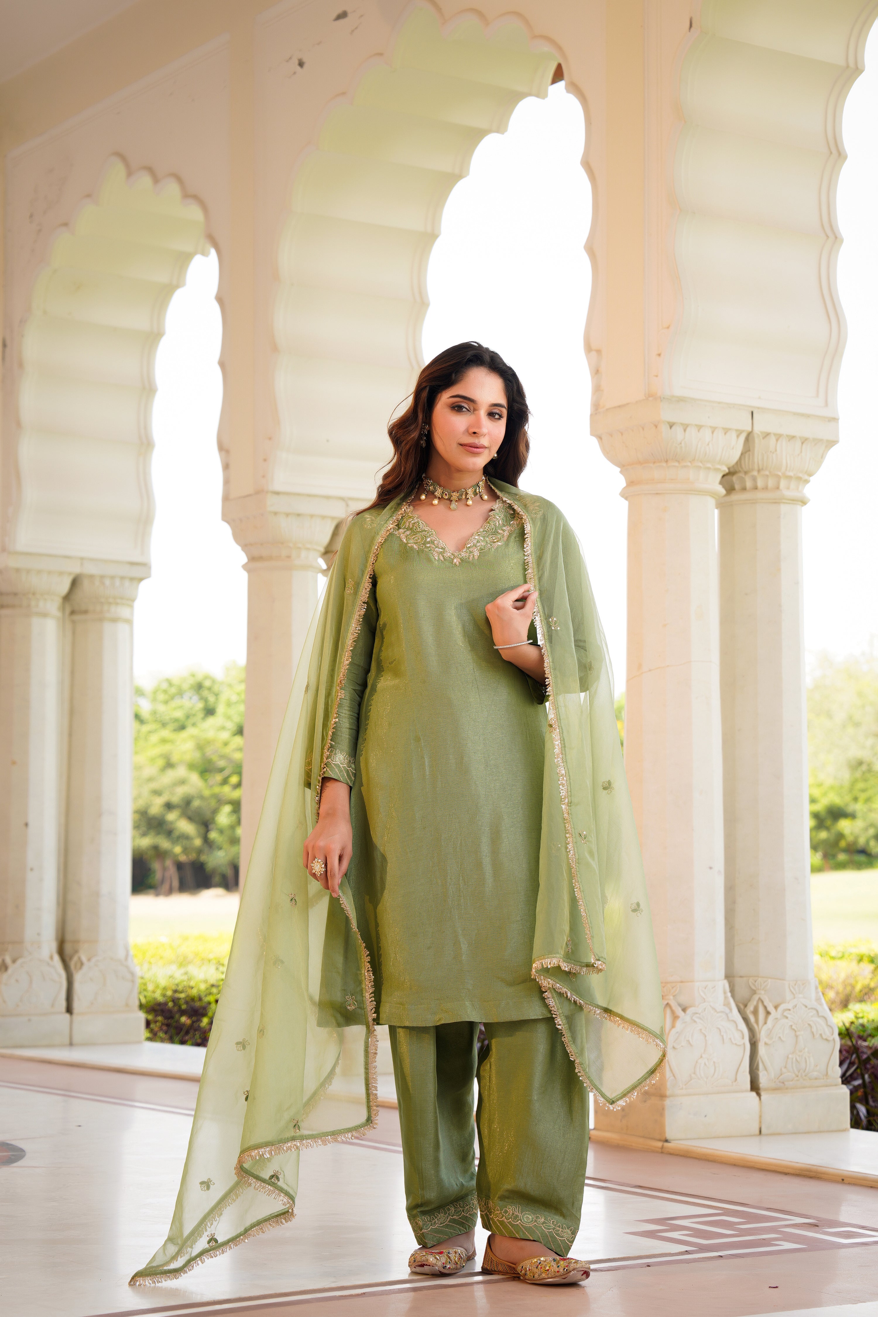 Mint Serenity Set Russian Suit Set