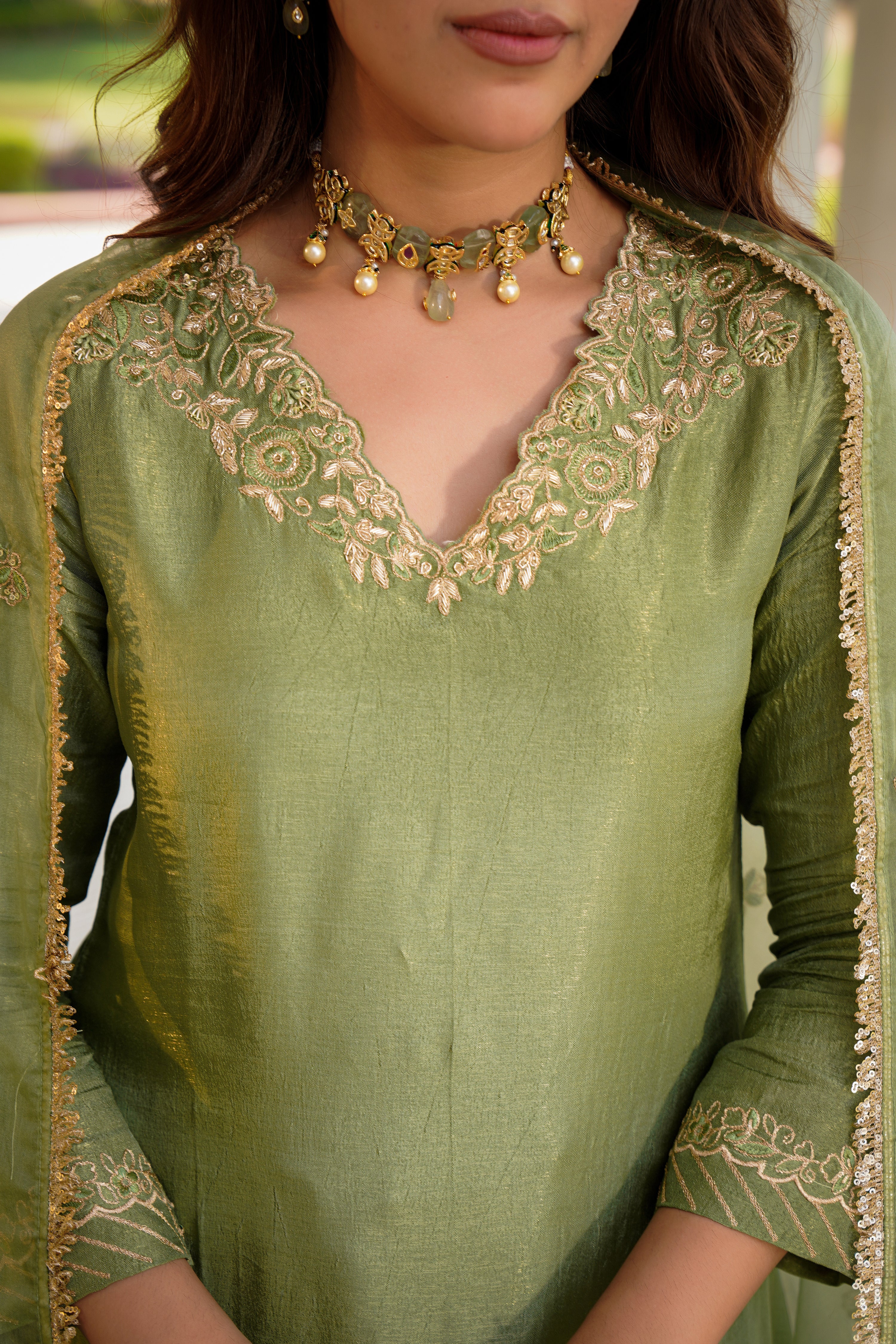 Mint Serenity Set Russian Suit Set