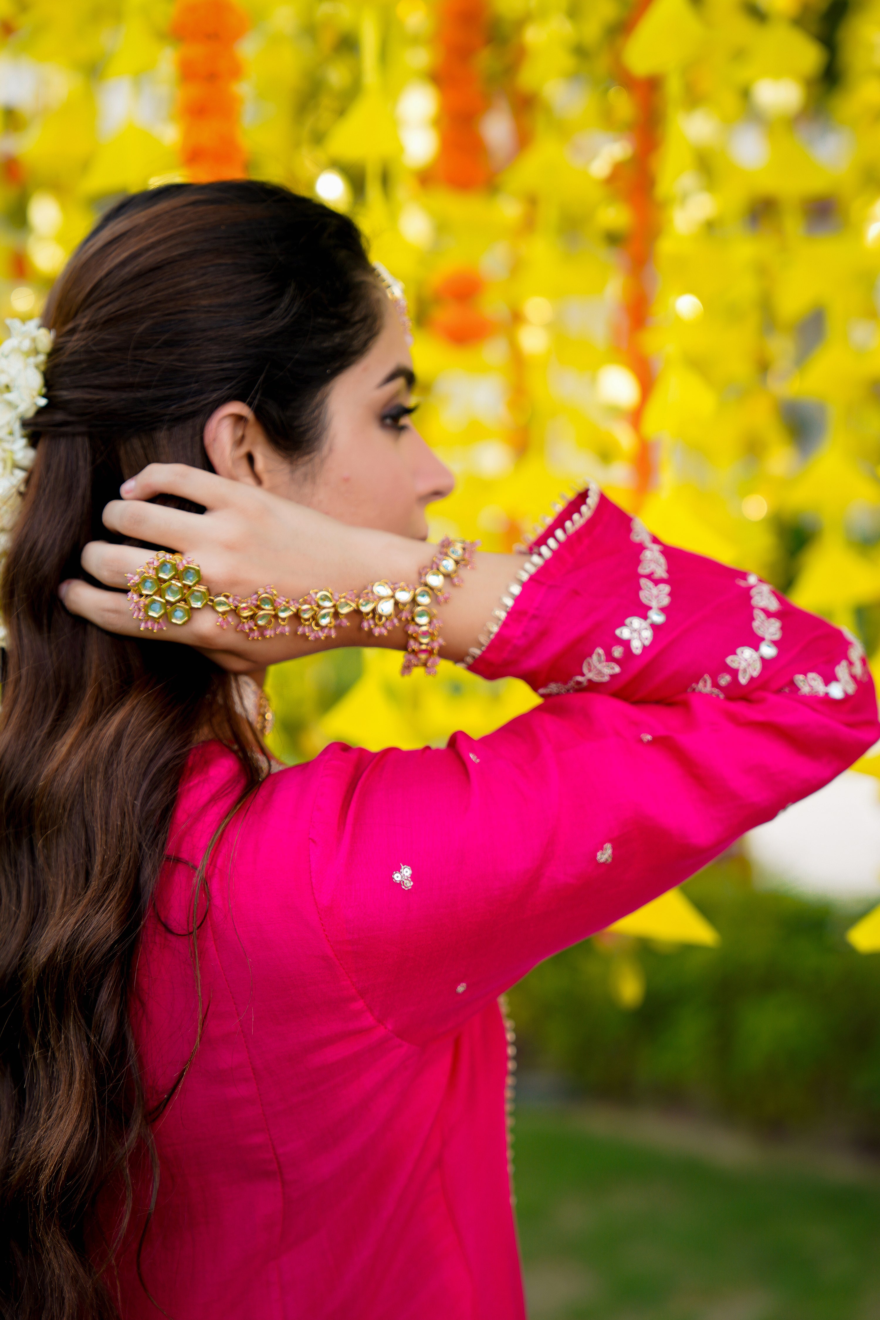 Rani Zari Pink Suit Set