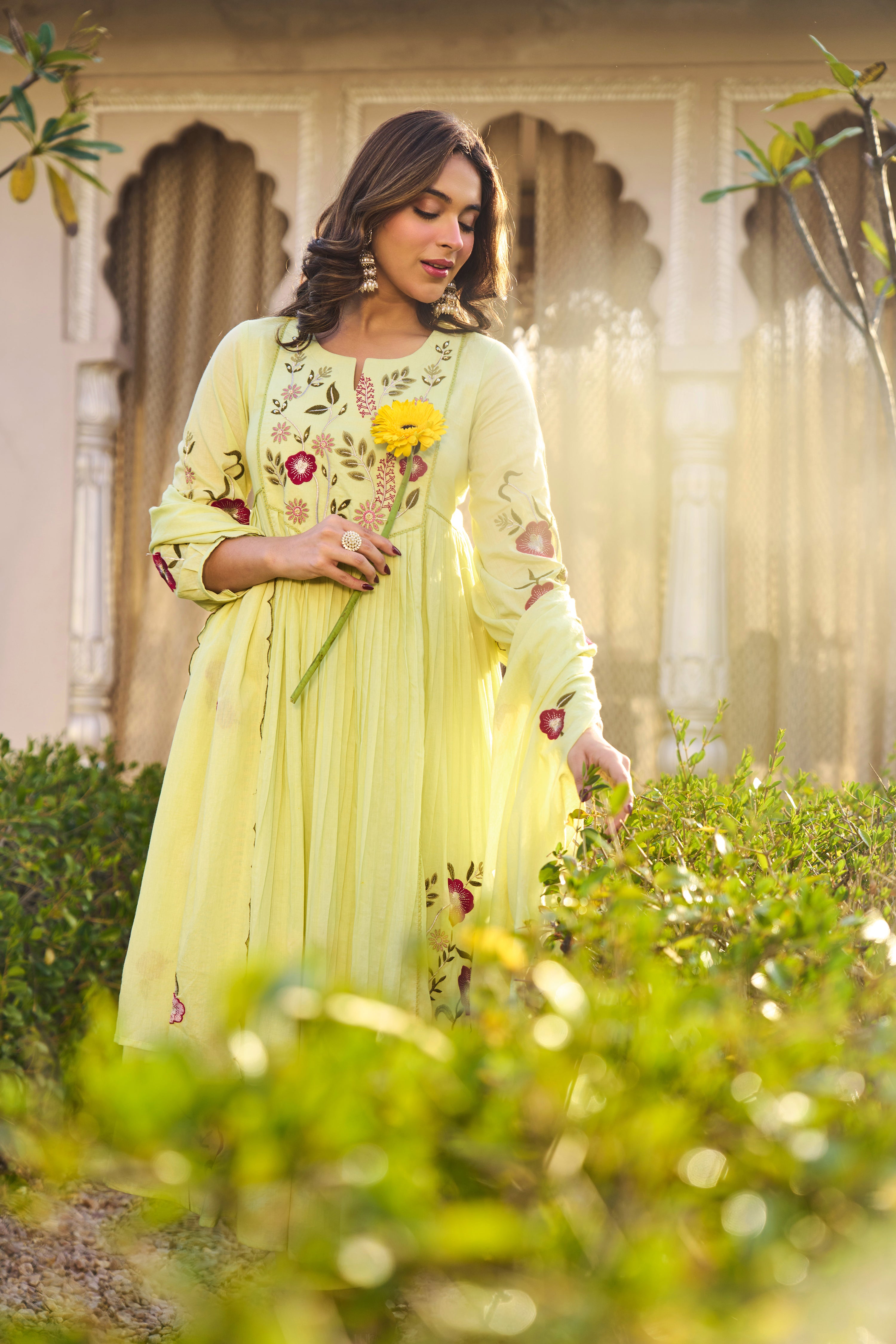 Lime Whisper Suit Set