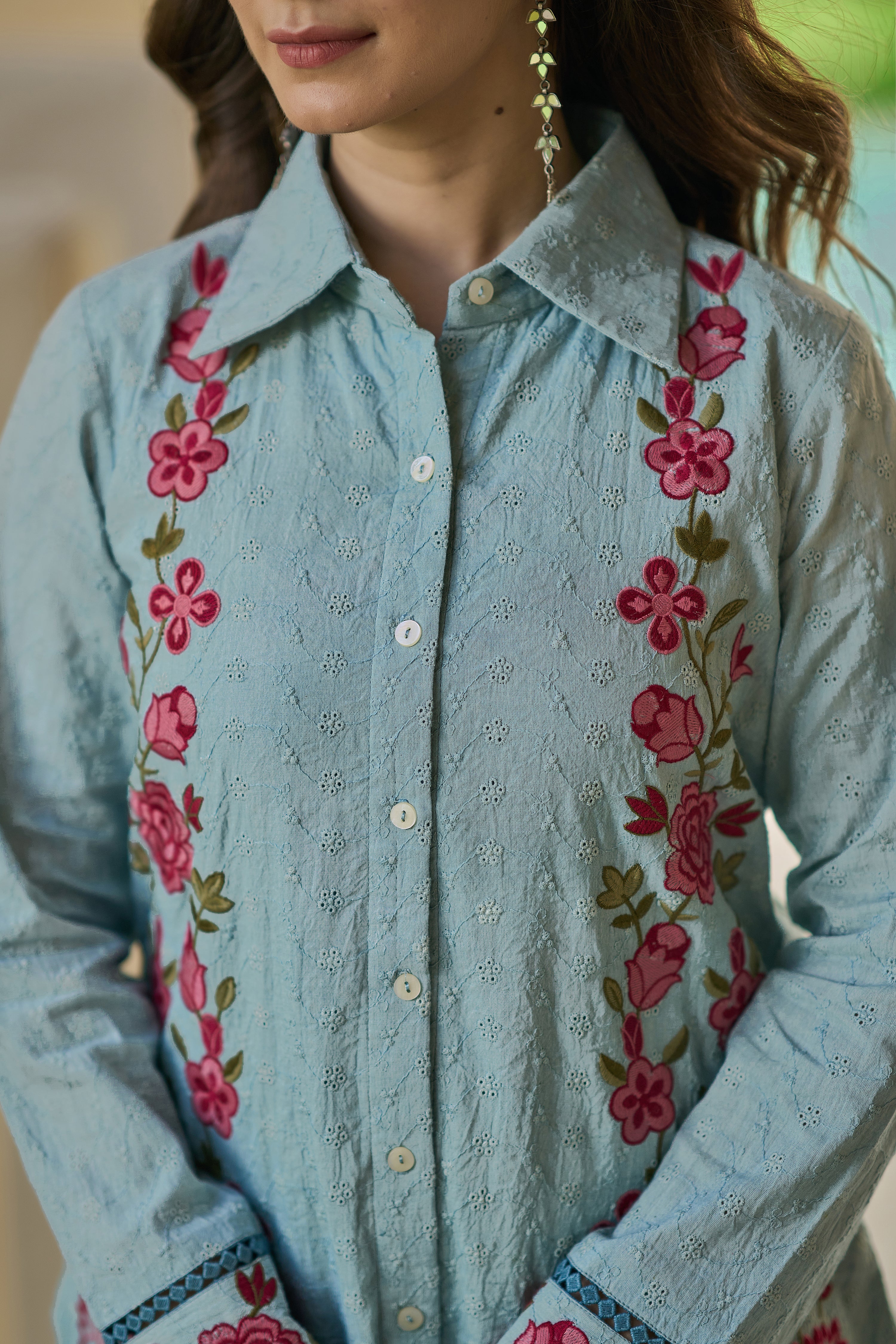 Powder Blue Co-Ord Set