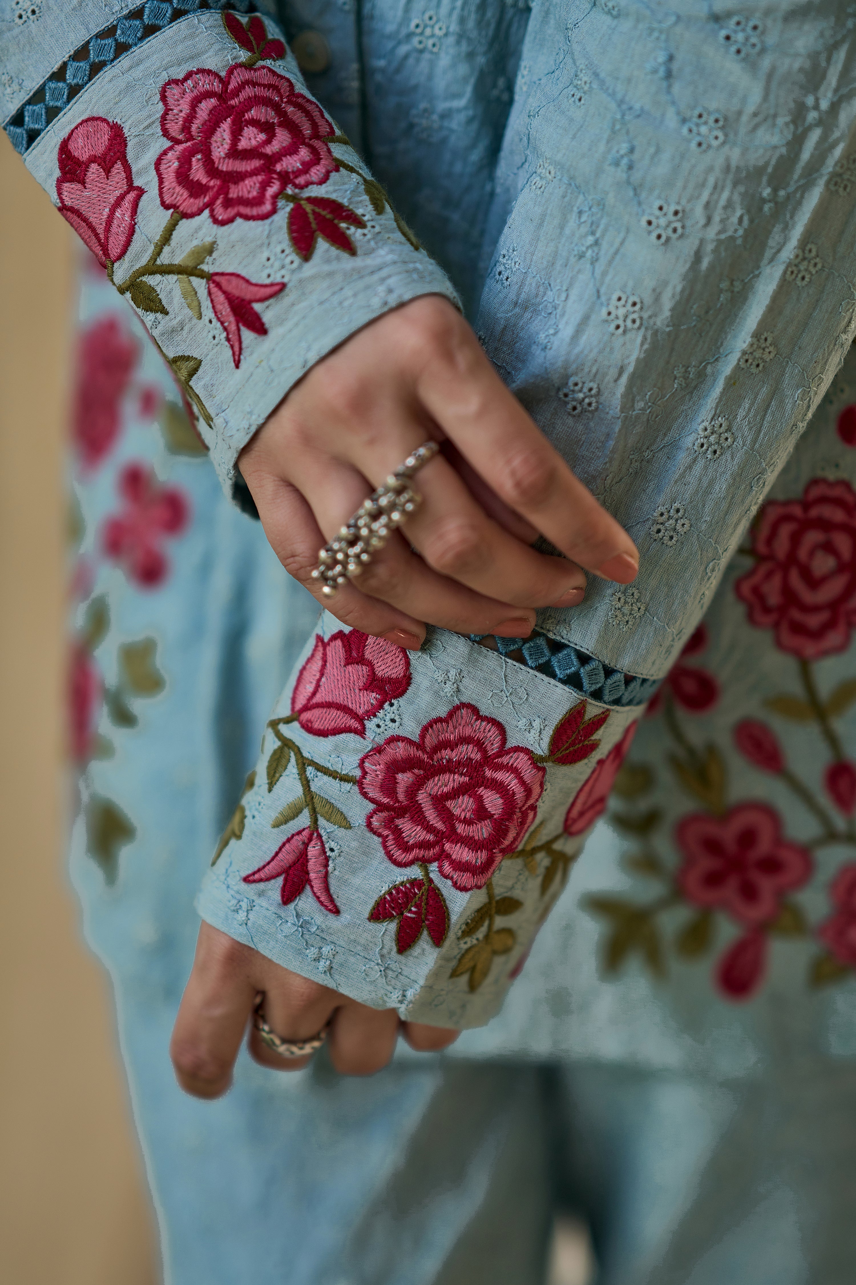 Powder Blue Co-Ord Set