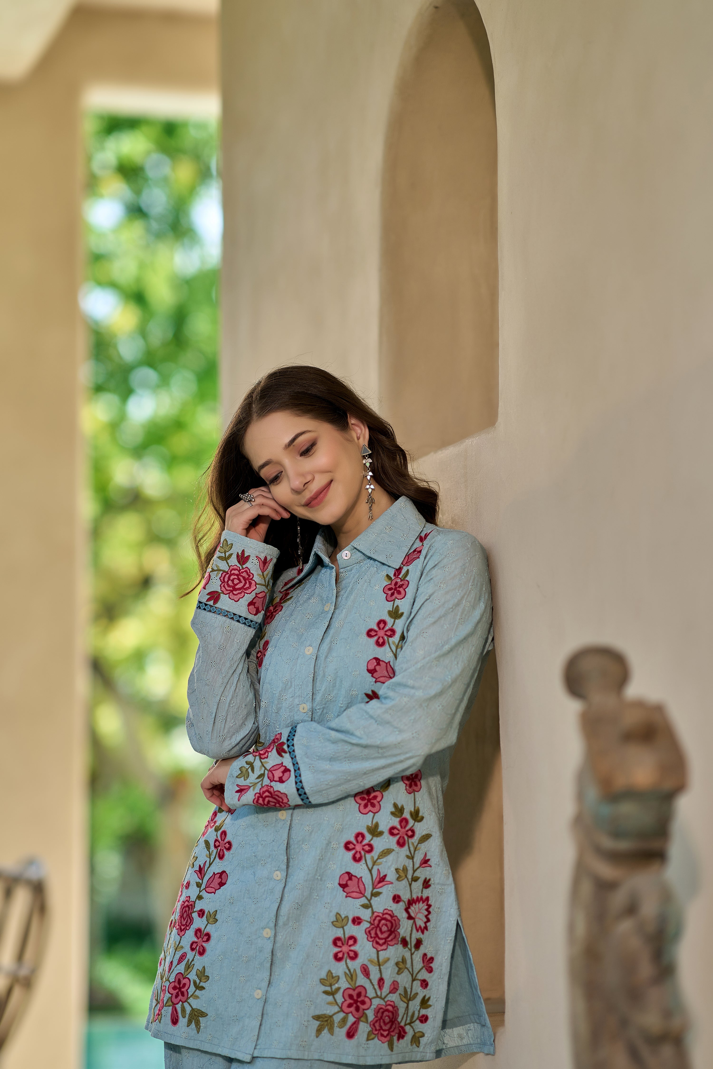 Powder Blue Co-Ord Set