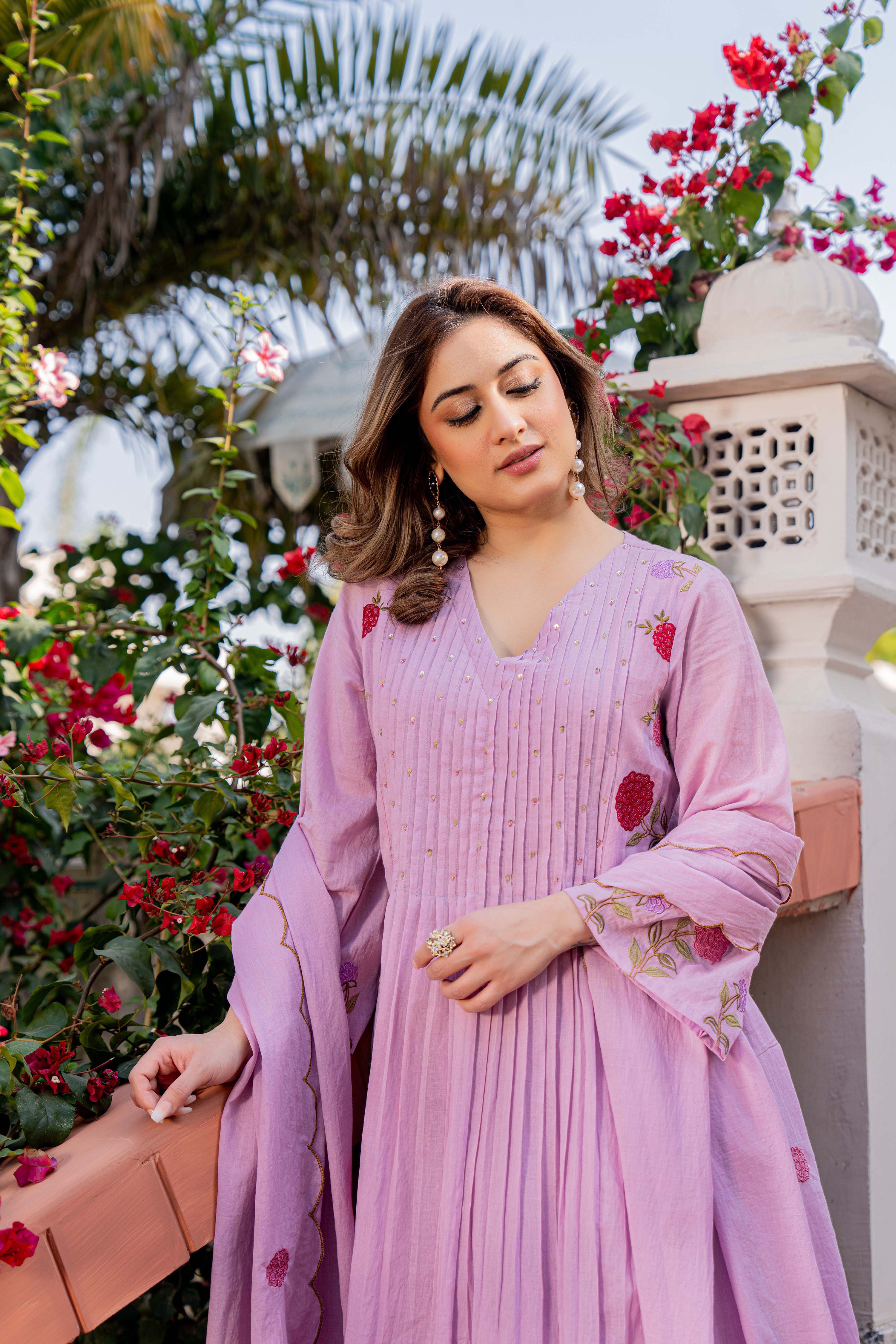 Blooming Rose Suit Set