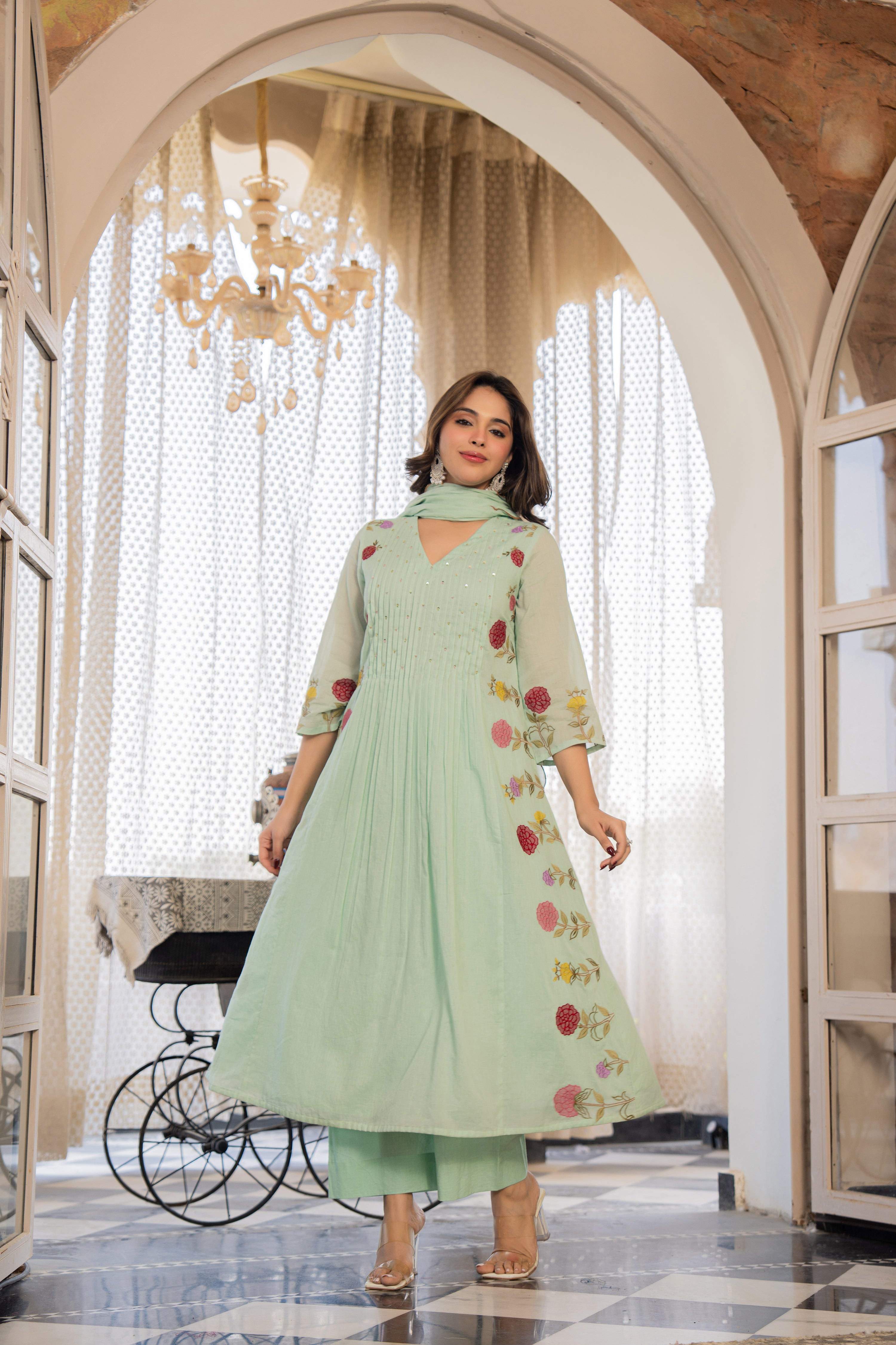 Mint Petal Dream Suit Set