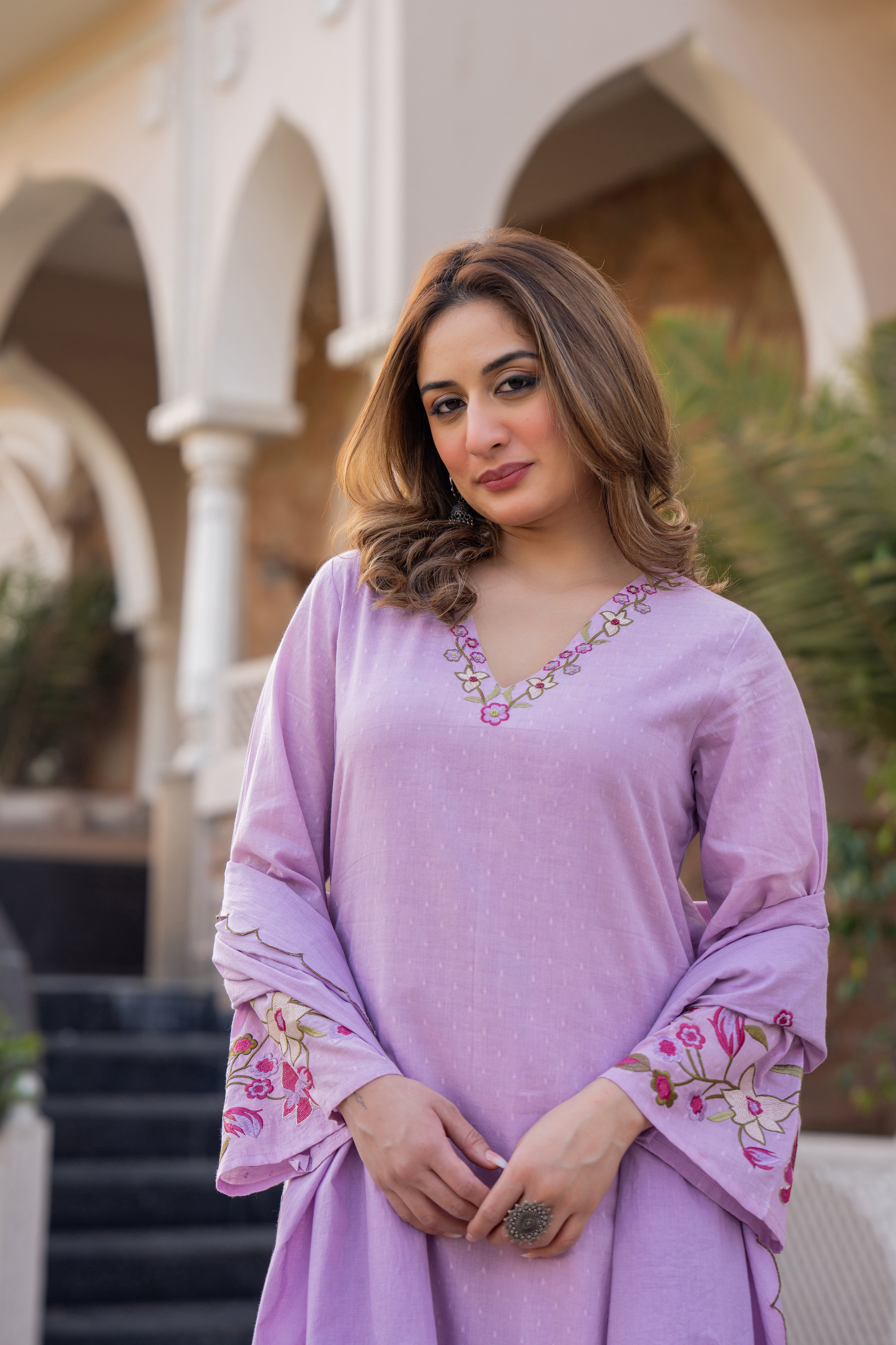 Lilac Blossom Suit Set