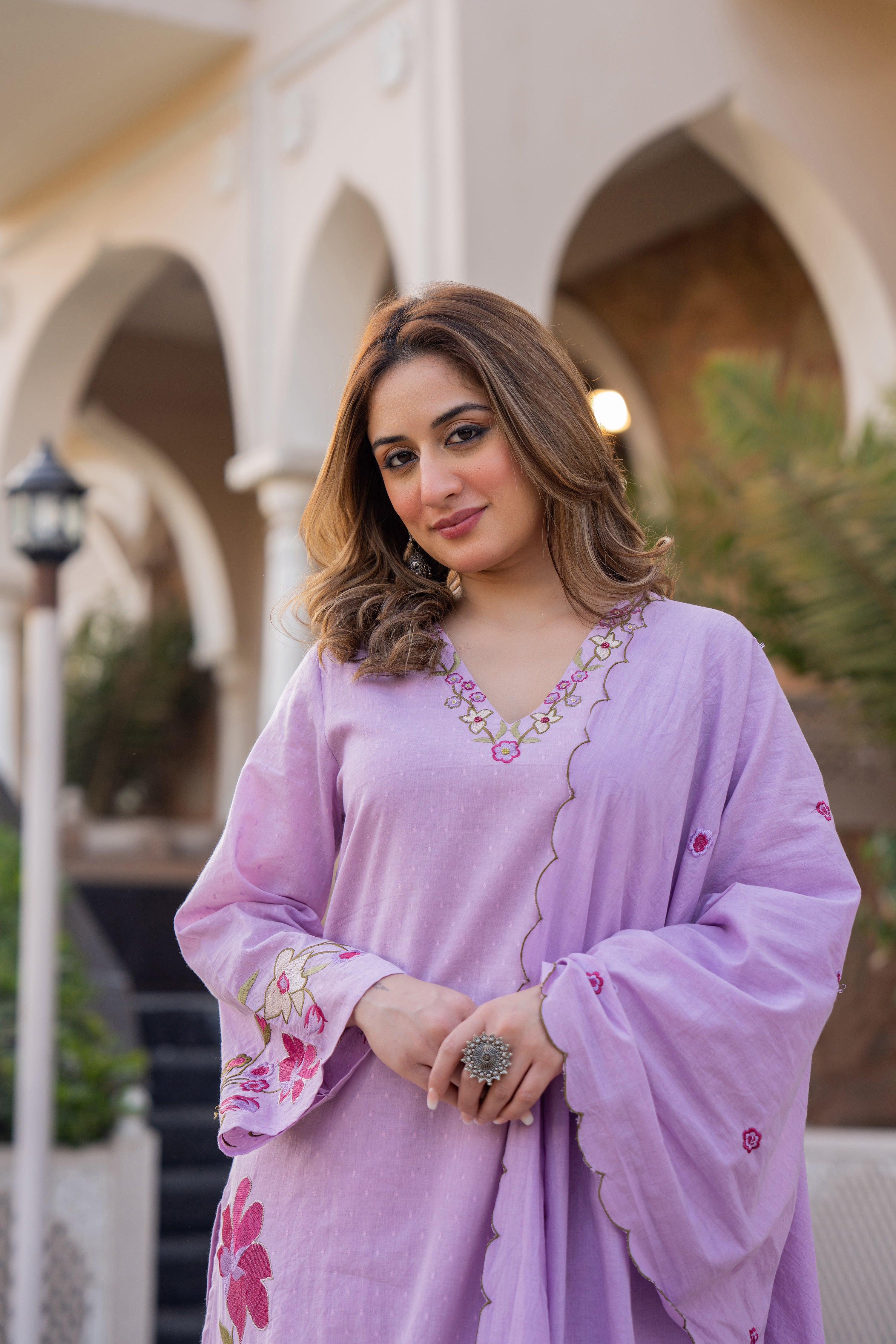 Lilac Blossom Suit Set