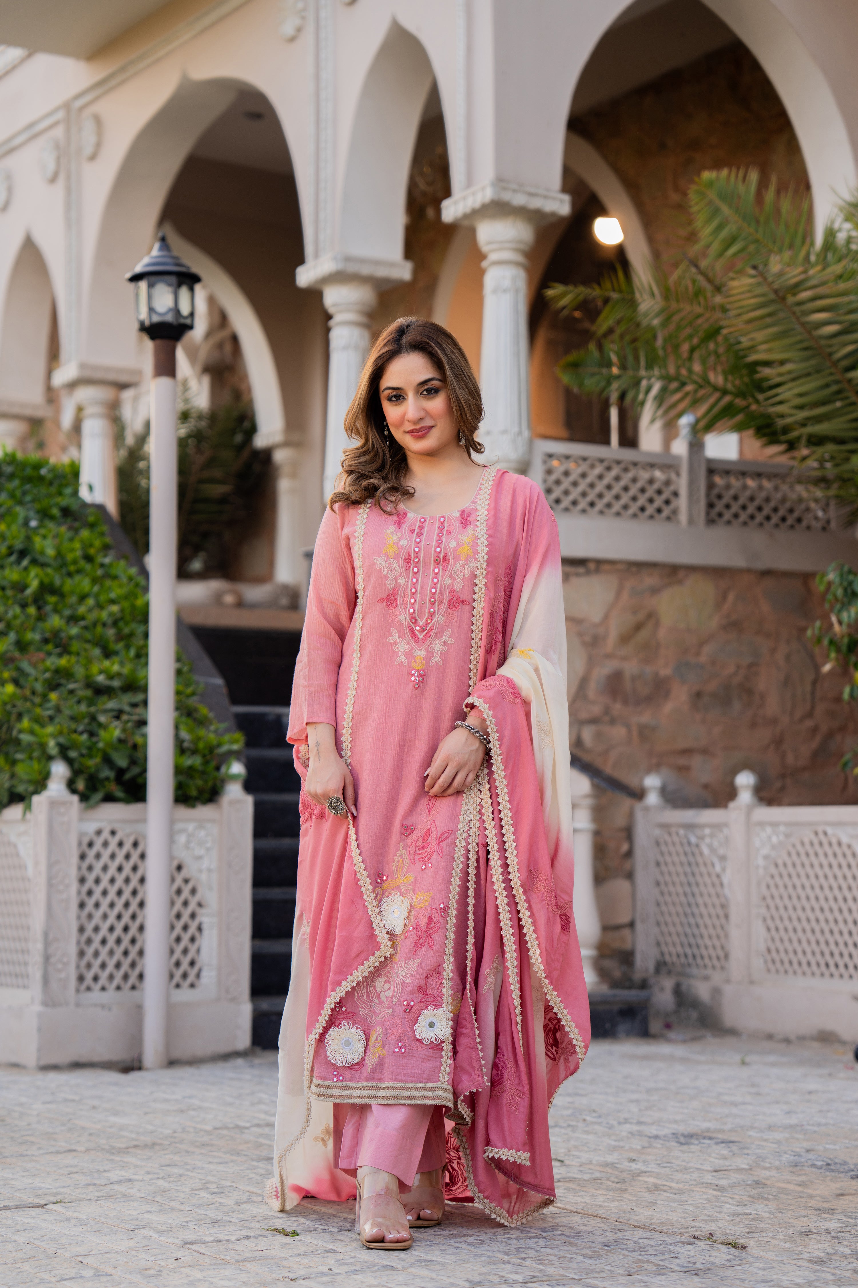 Blush Aura Suit Set