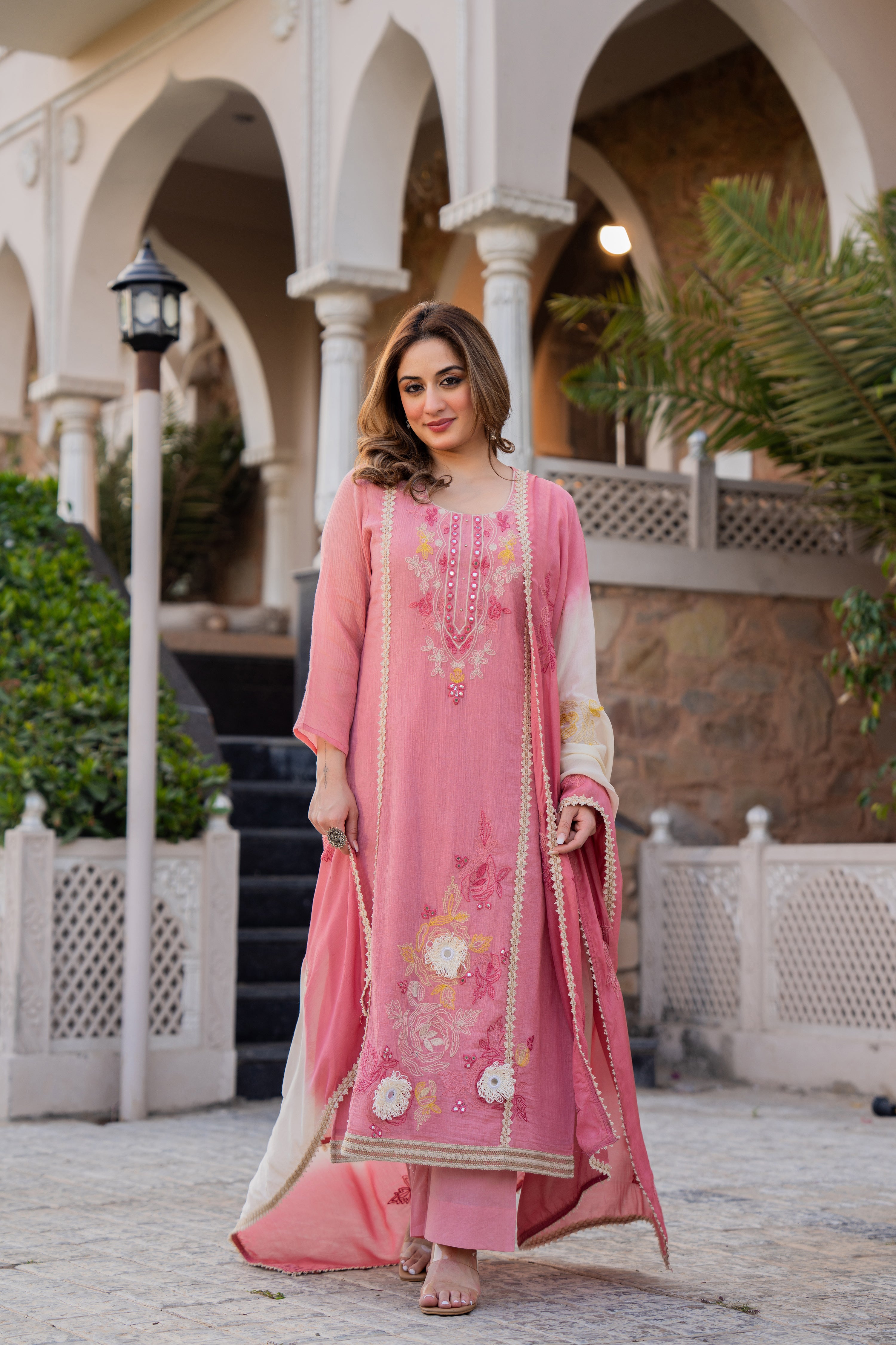 Blush Rose Aura Suit Set