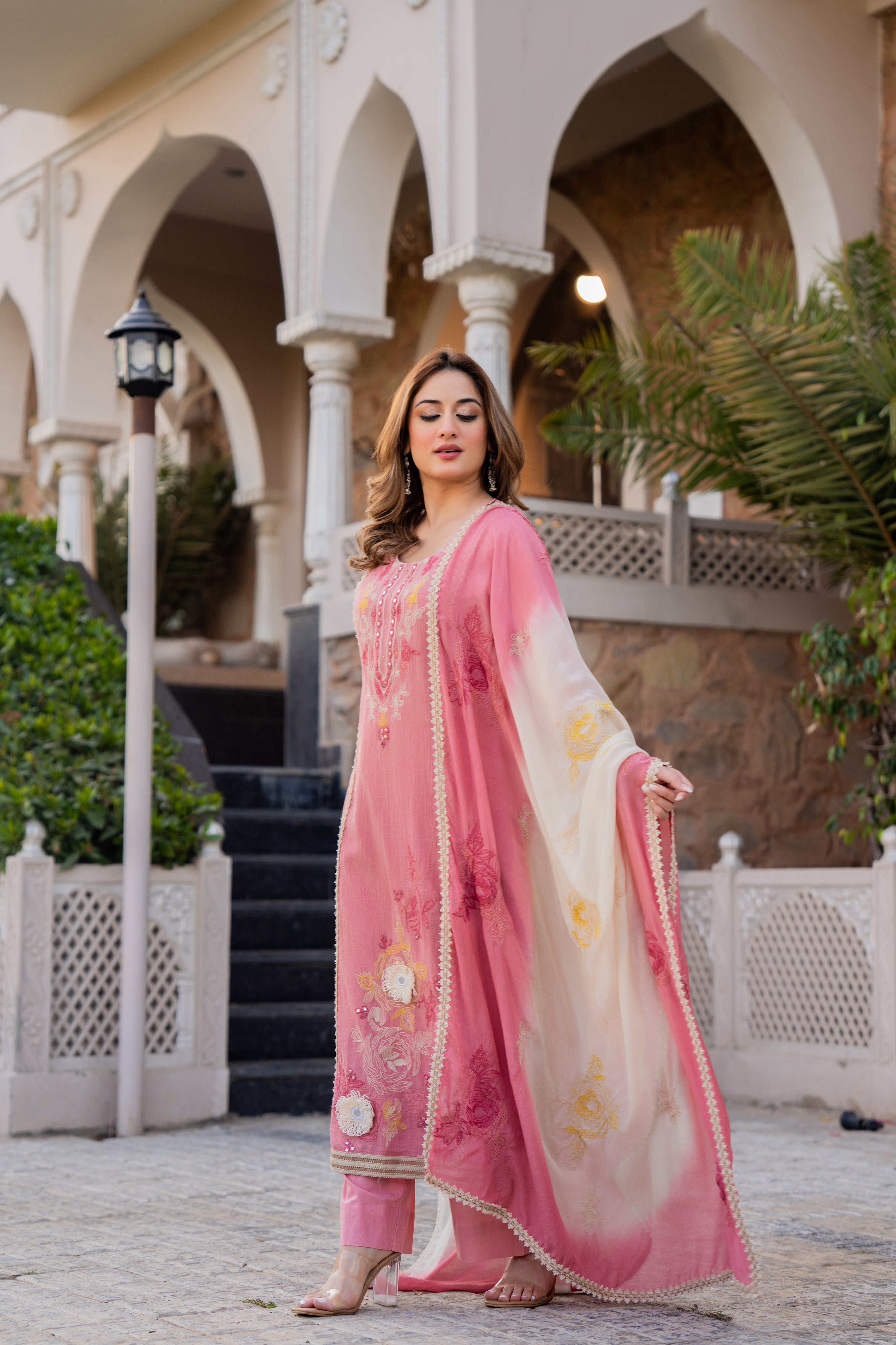 Blush Aura Suit Set