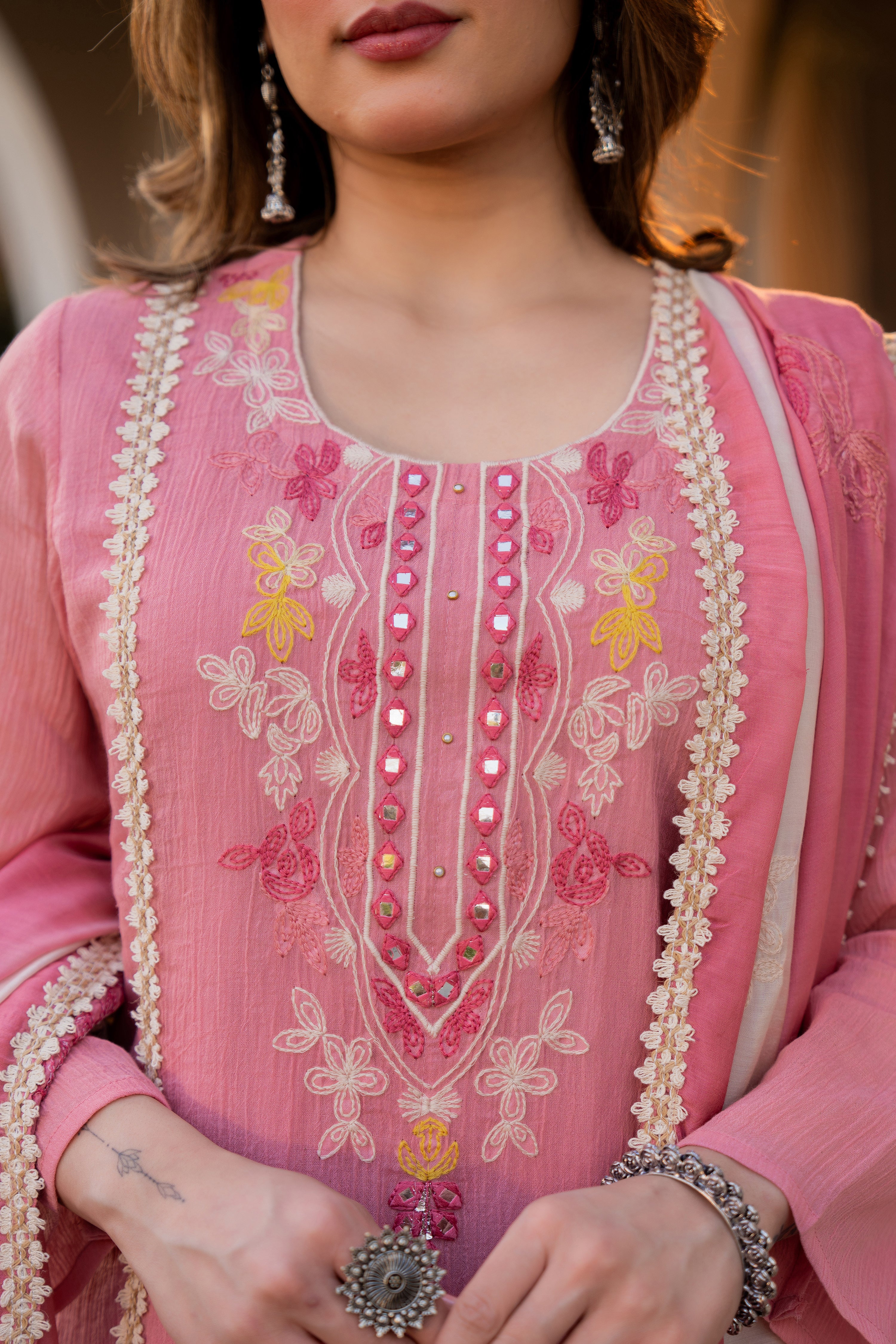 Blush Aura Suit Set