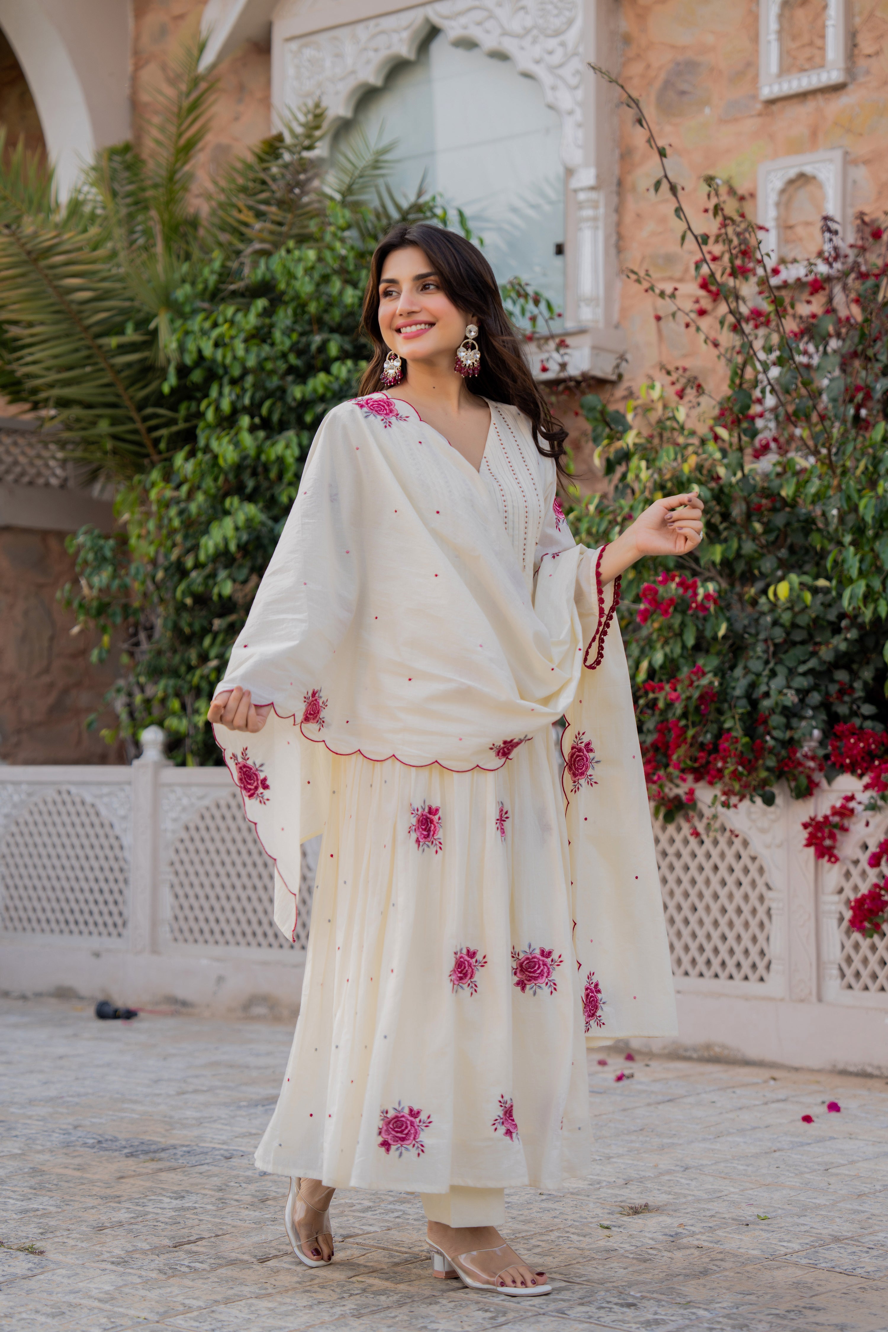 Blooming Pearl Suit Set