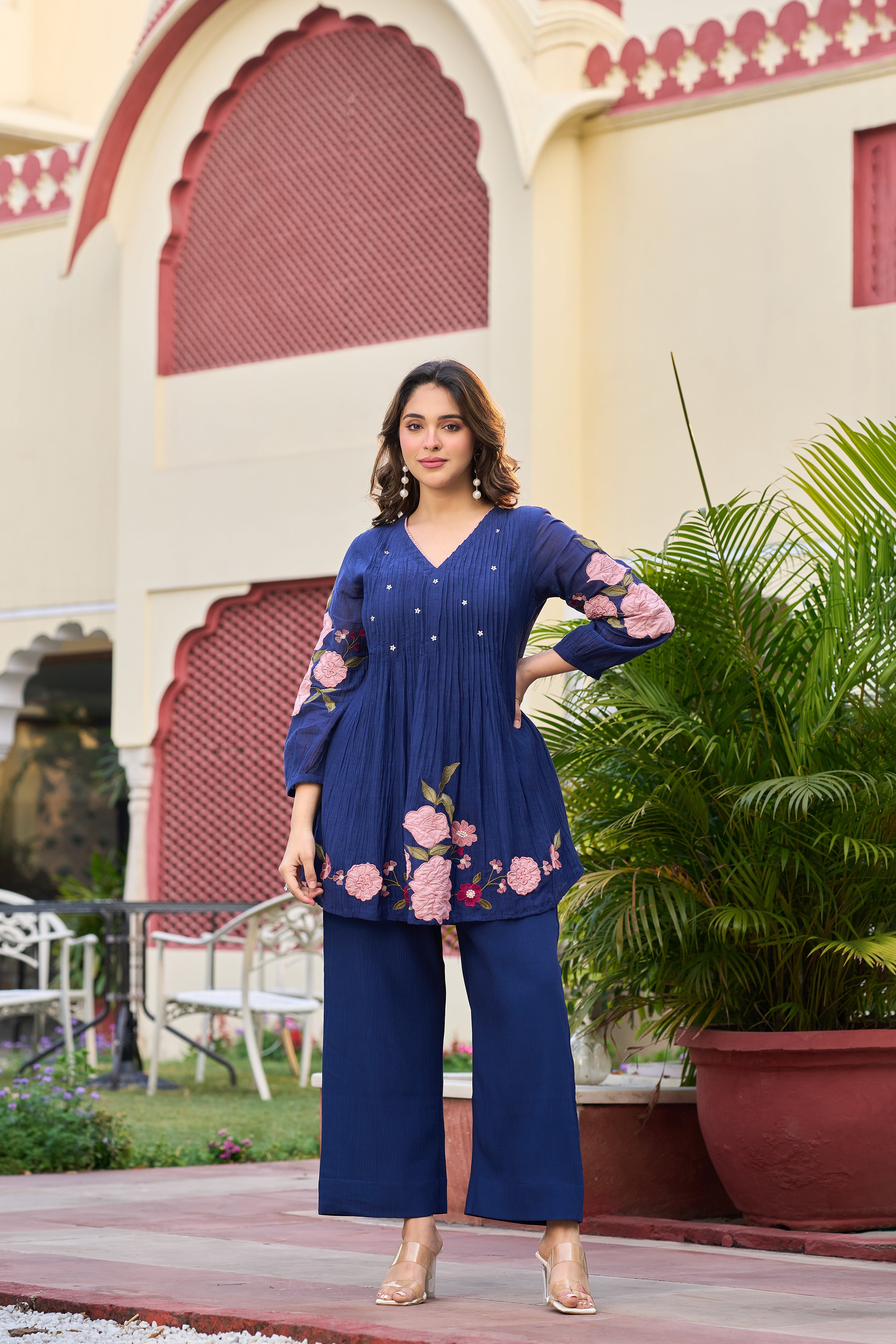 Twilight Blossom Co-ord Set