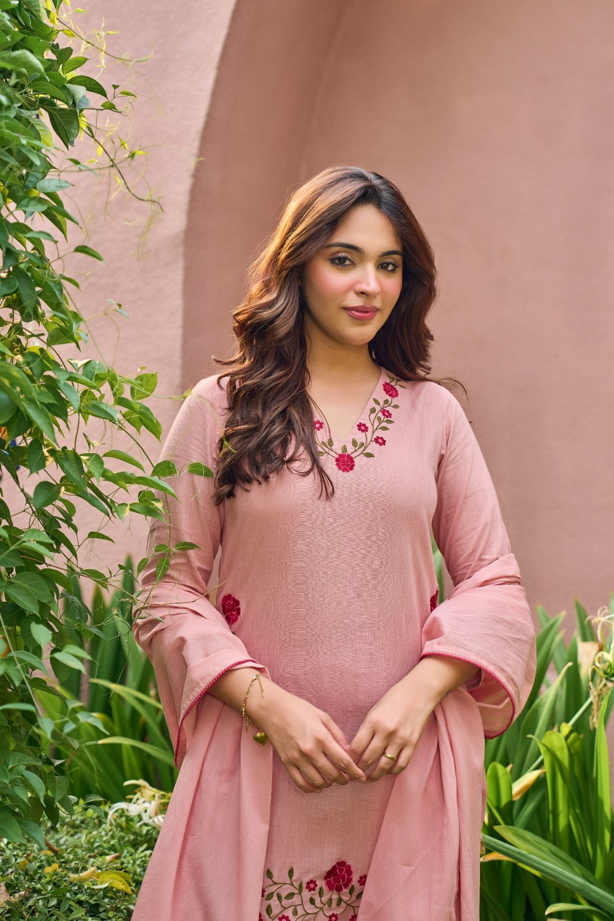 Blush Pink Suit Set