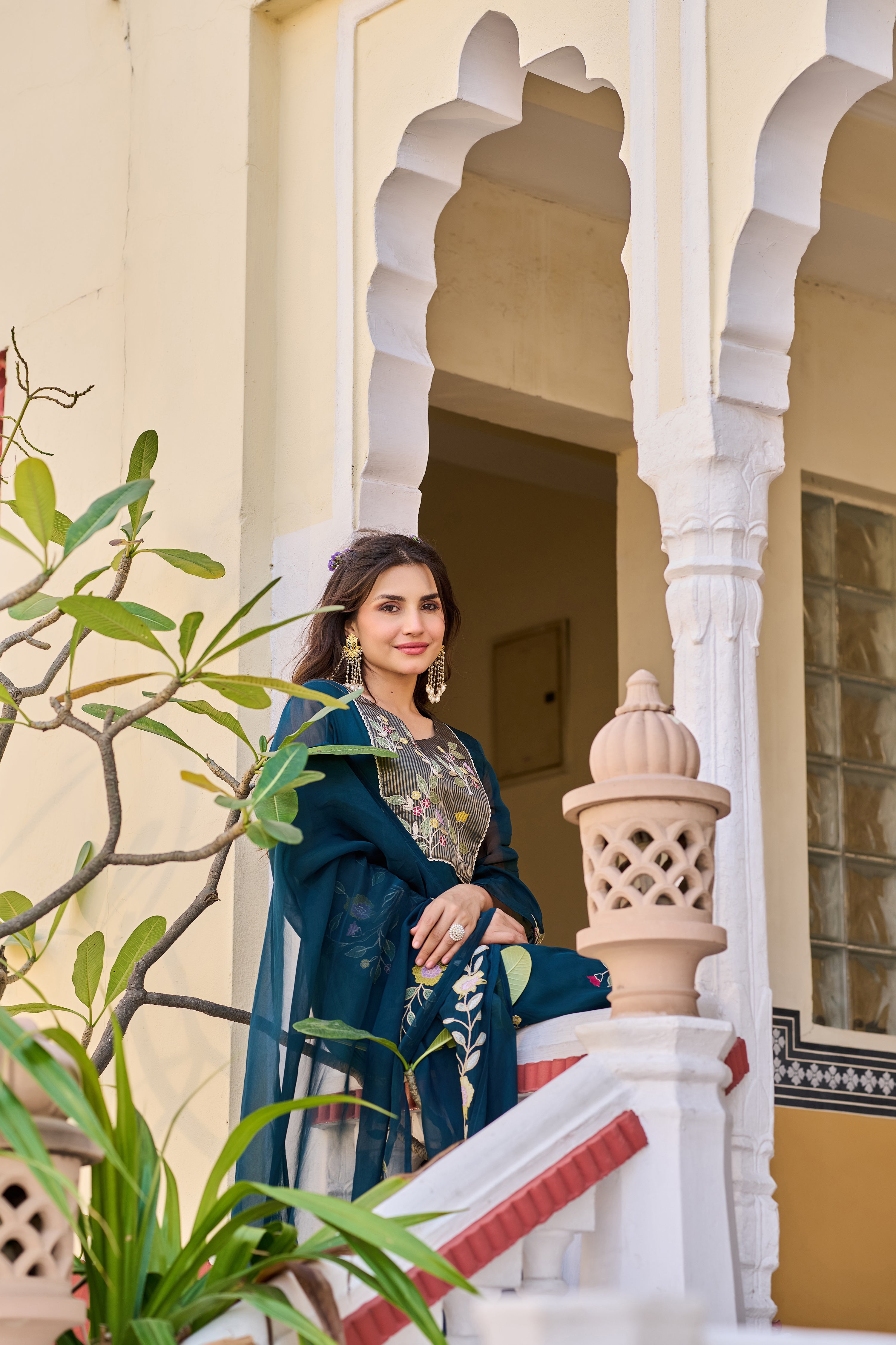 Emerald Grace Suit Set