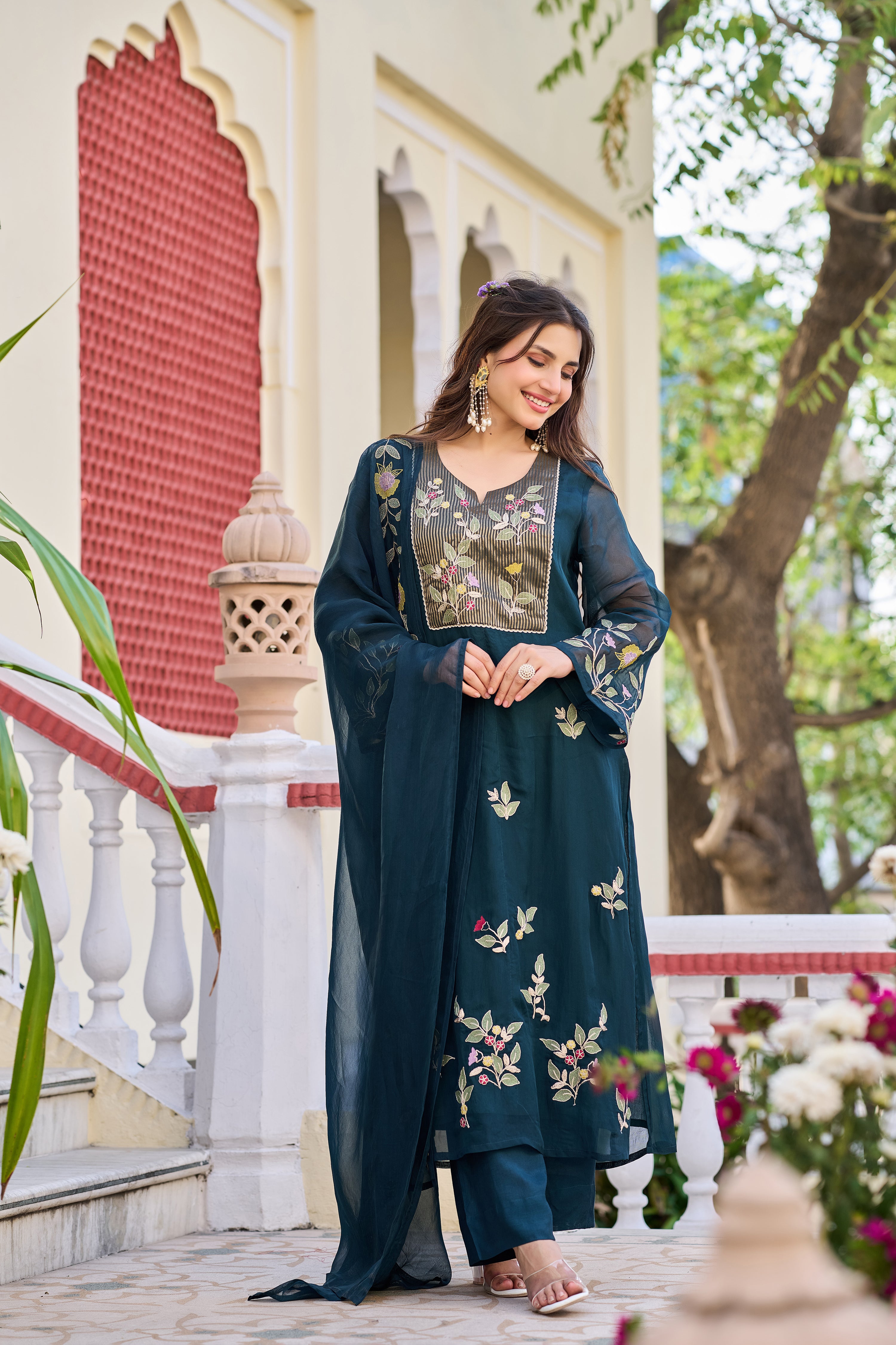 Emerald Grace Suit Set