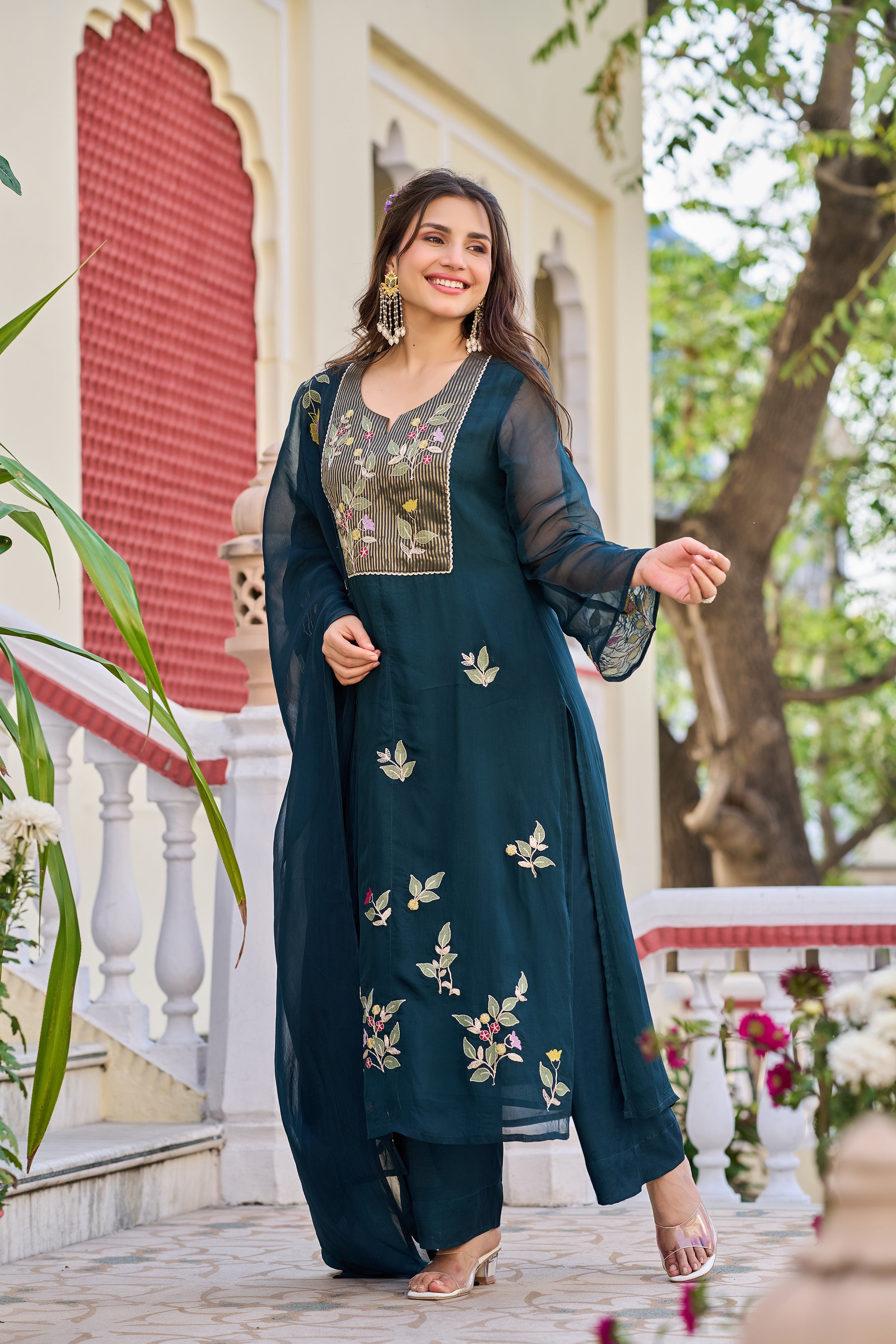 Emerald Grace Suit Set