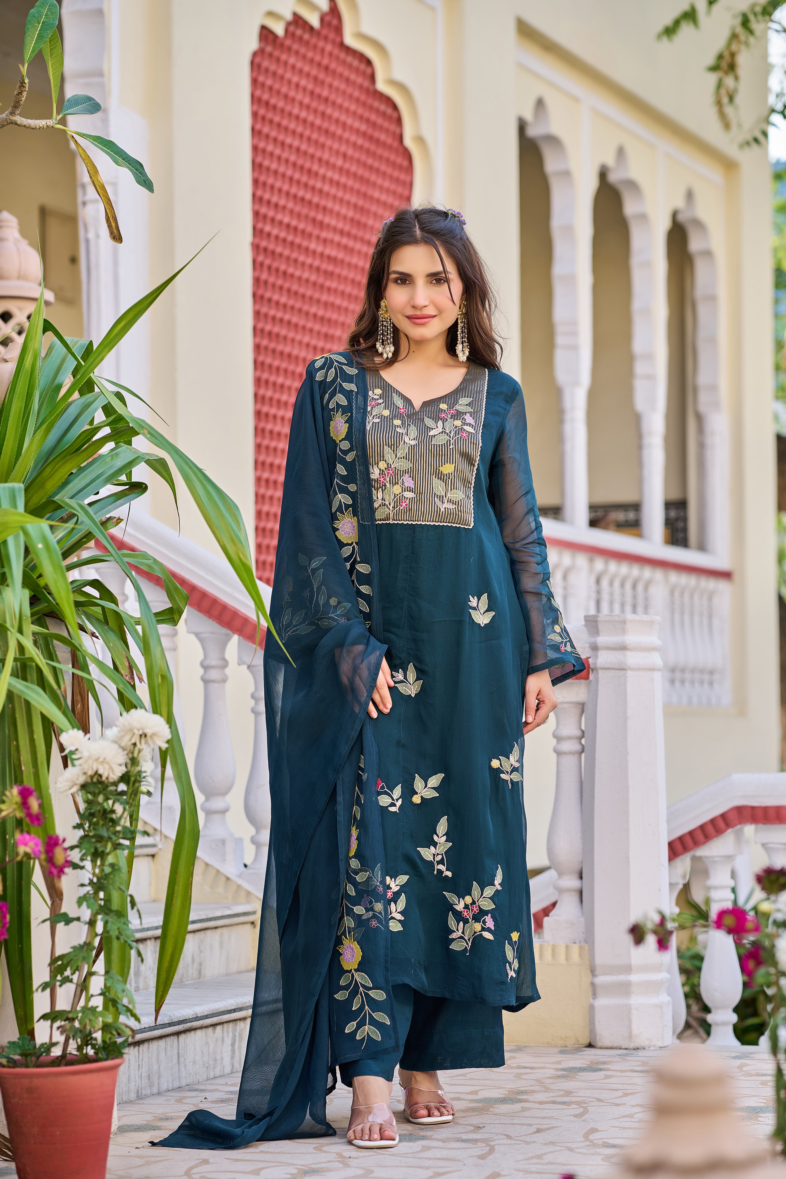 Emerald Grace Suit Set