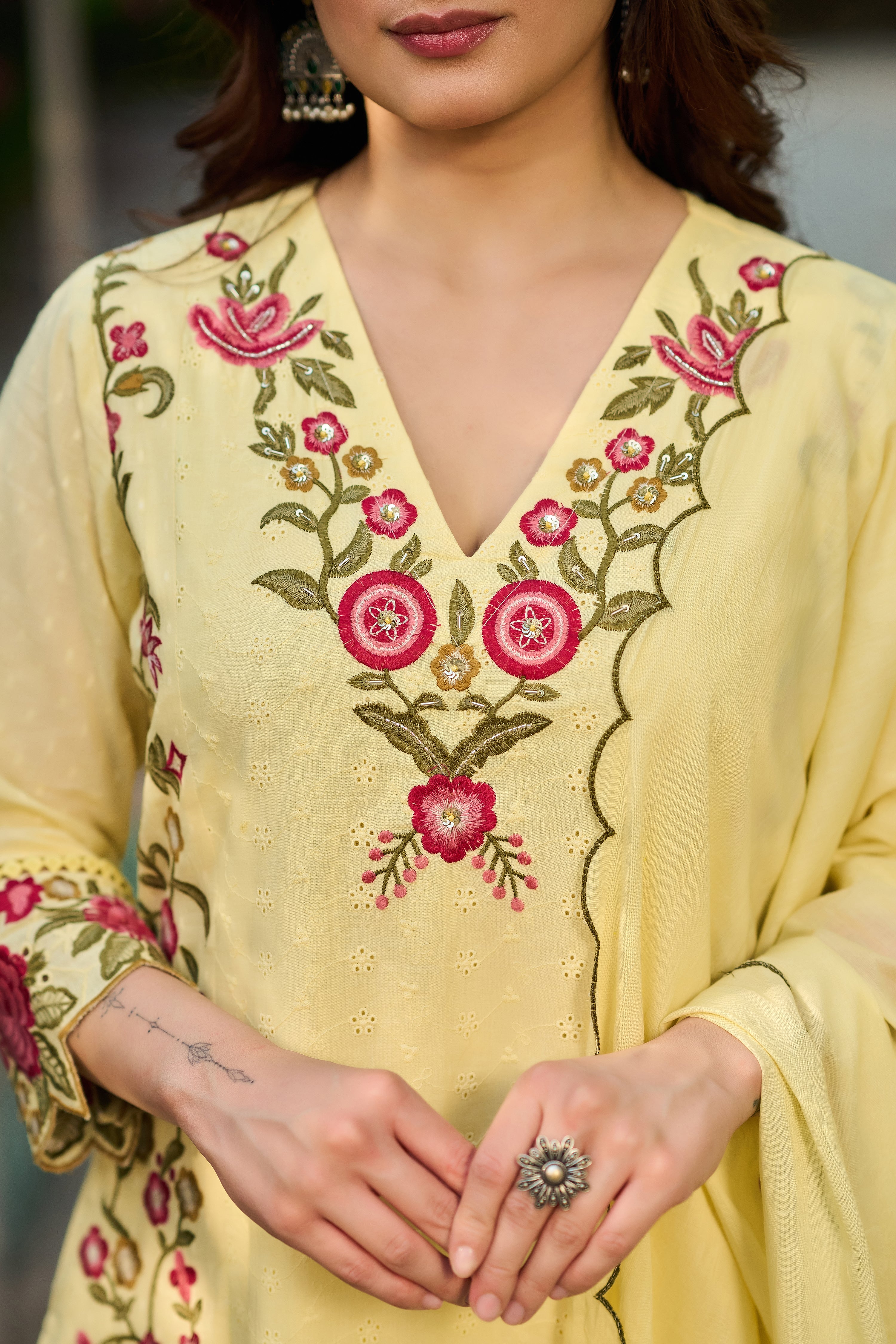 Lemon Petal Suit Set