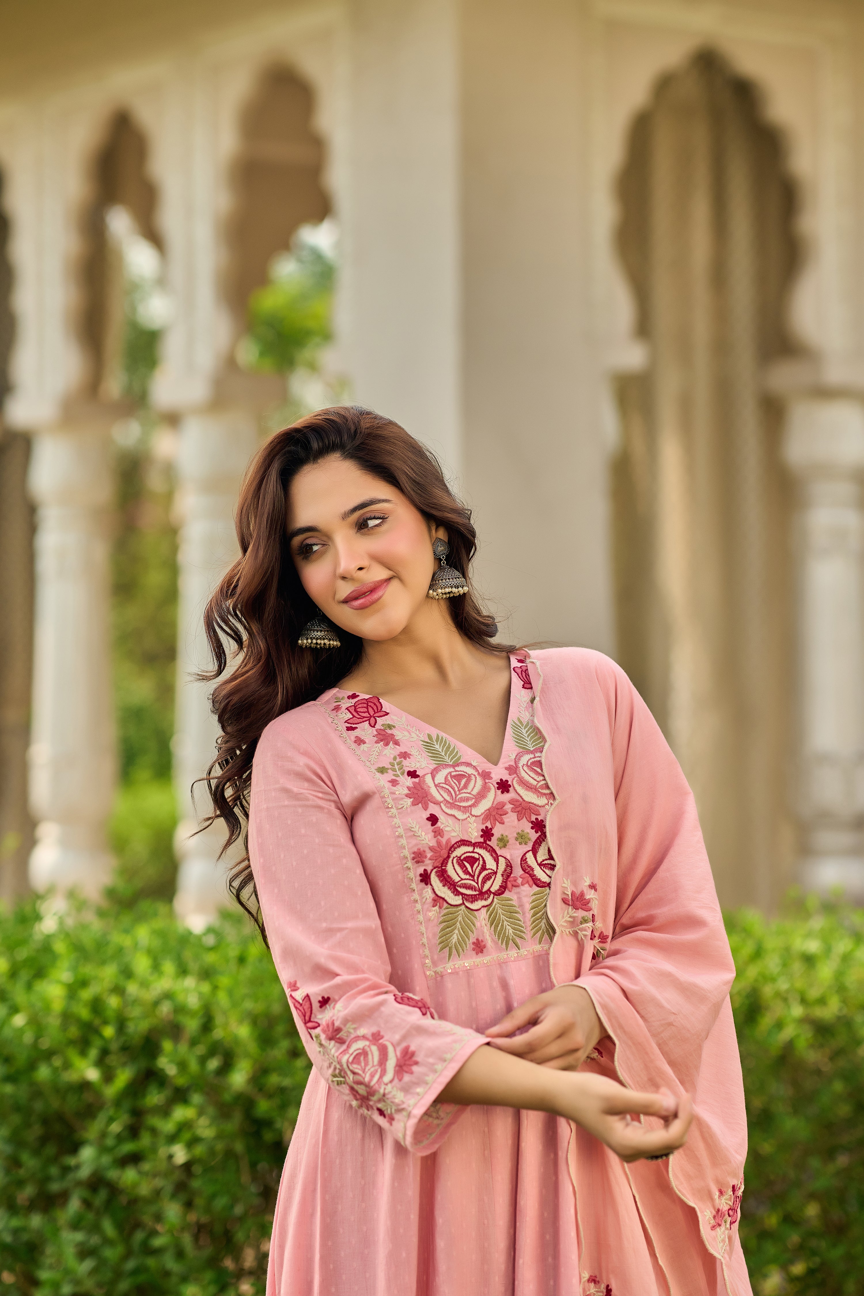 Pink Bloom Suit Set