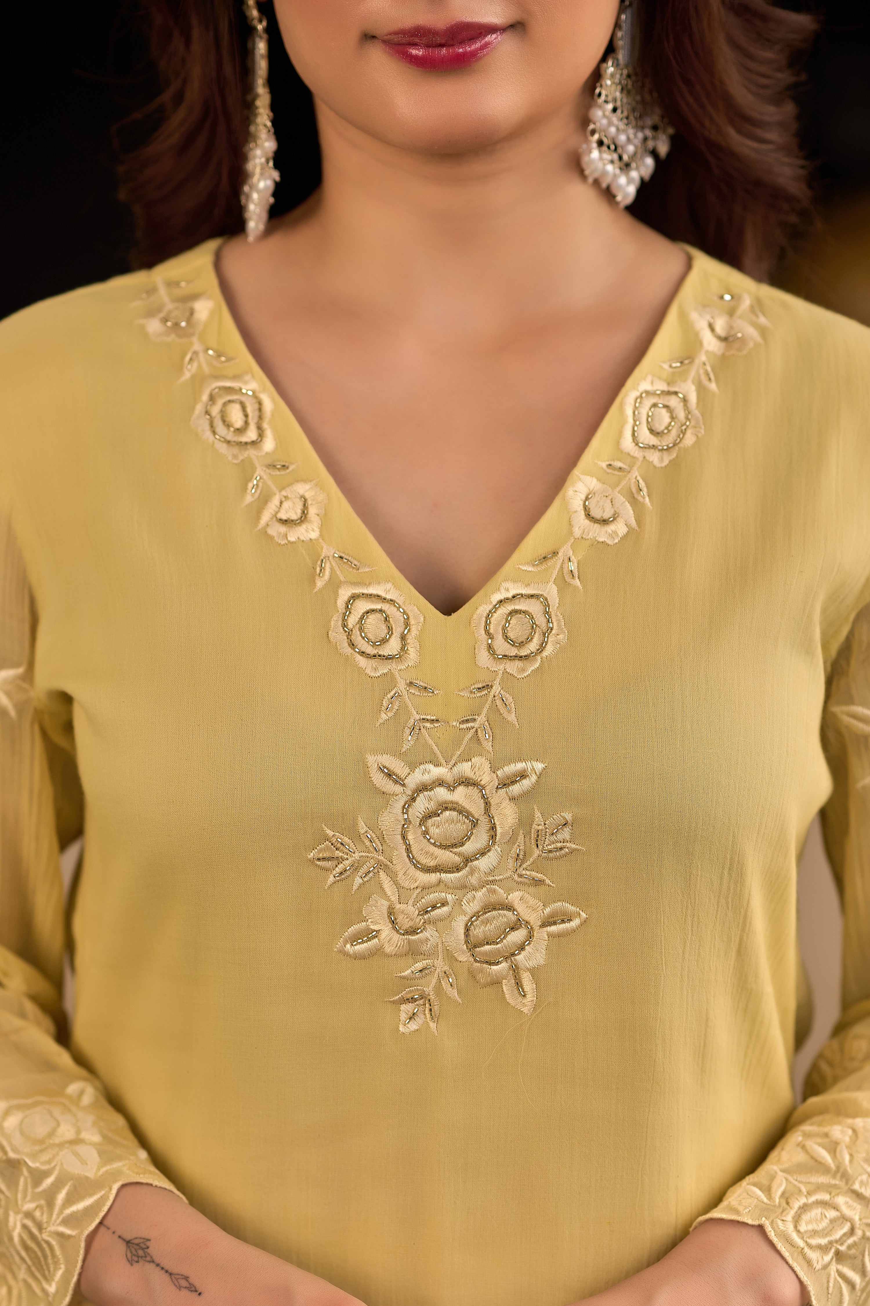 Lemon Petal Suit Set