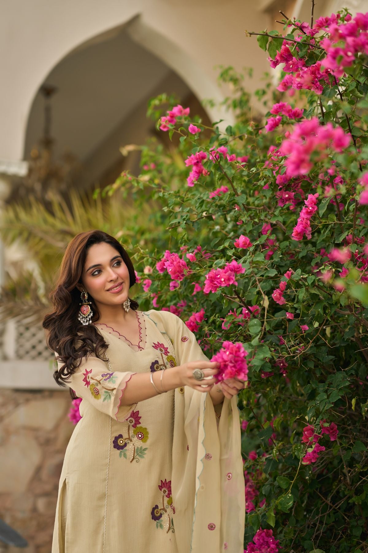 Sand Beige Suit Set