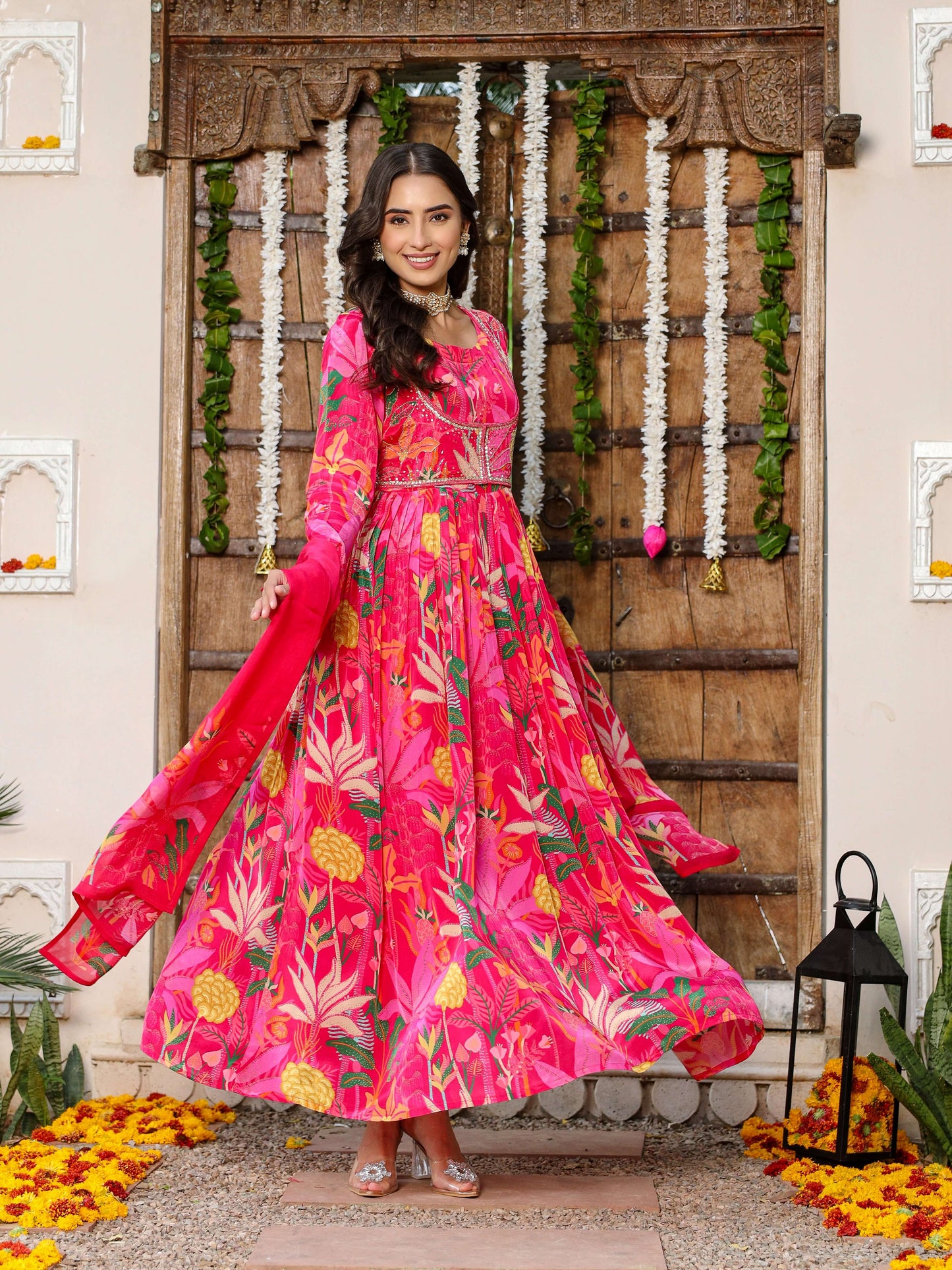 Rani Pink suit set