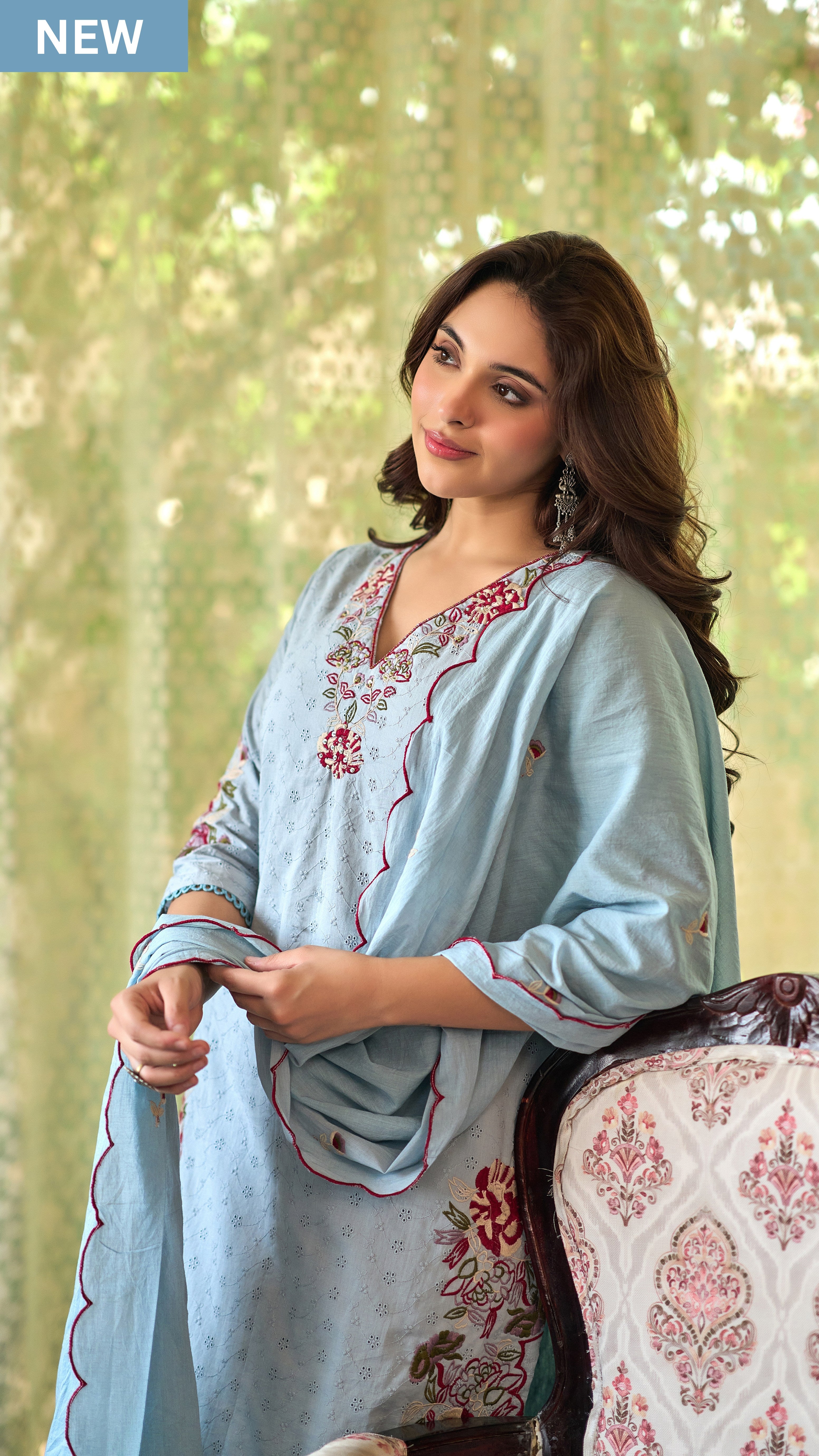 Floral Whisper Suit Set