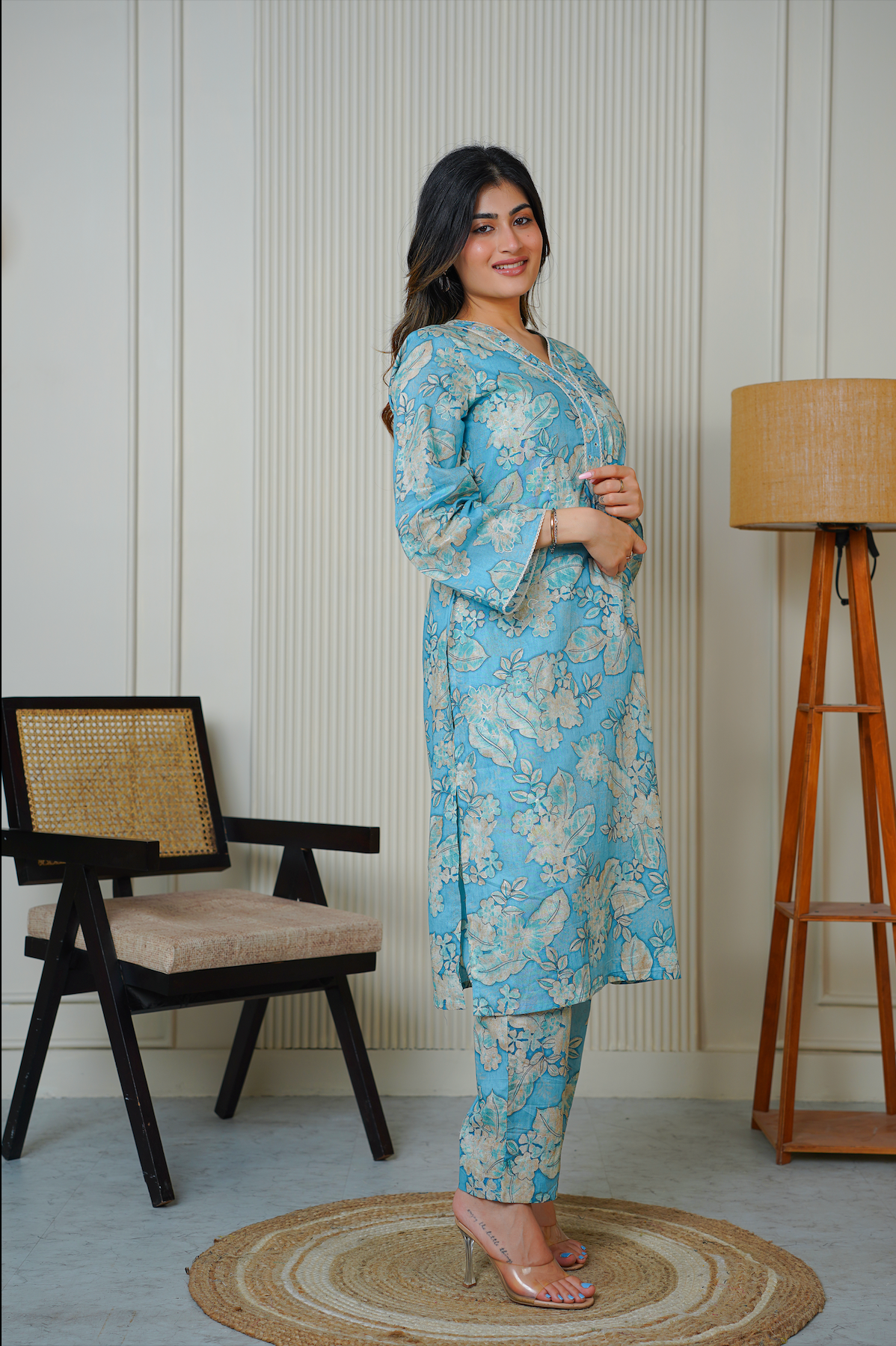 Sky Blue Kurta Set