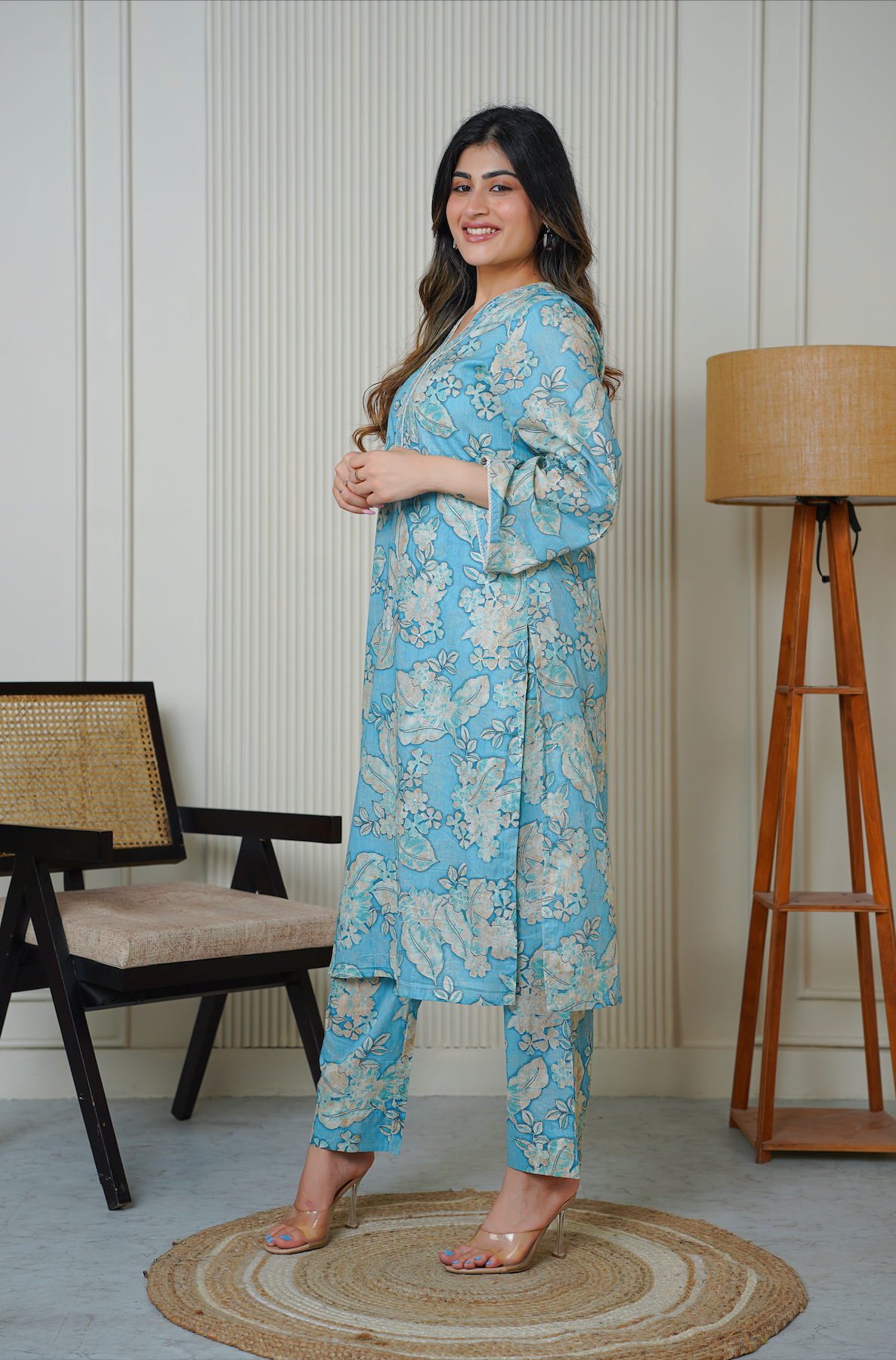 Sky Blue Kurta Set
