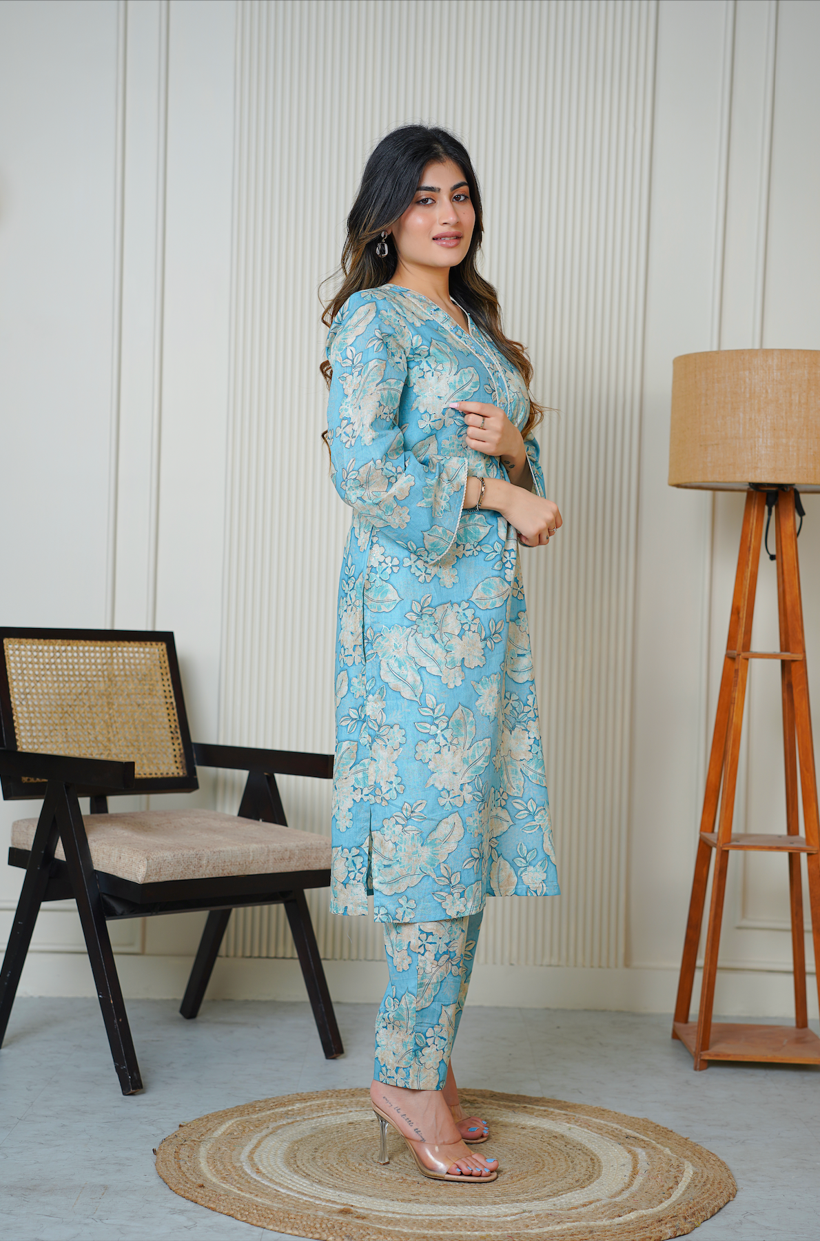 Sky Blue Kurta Set