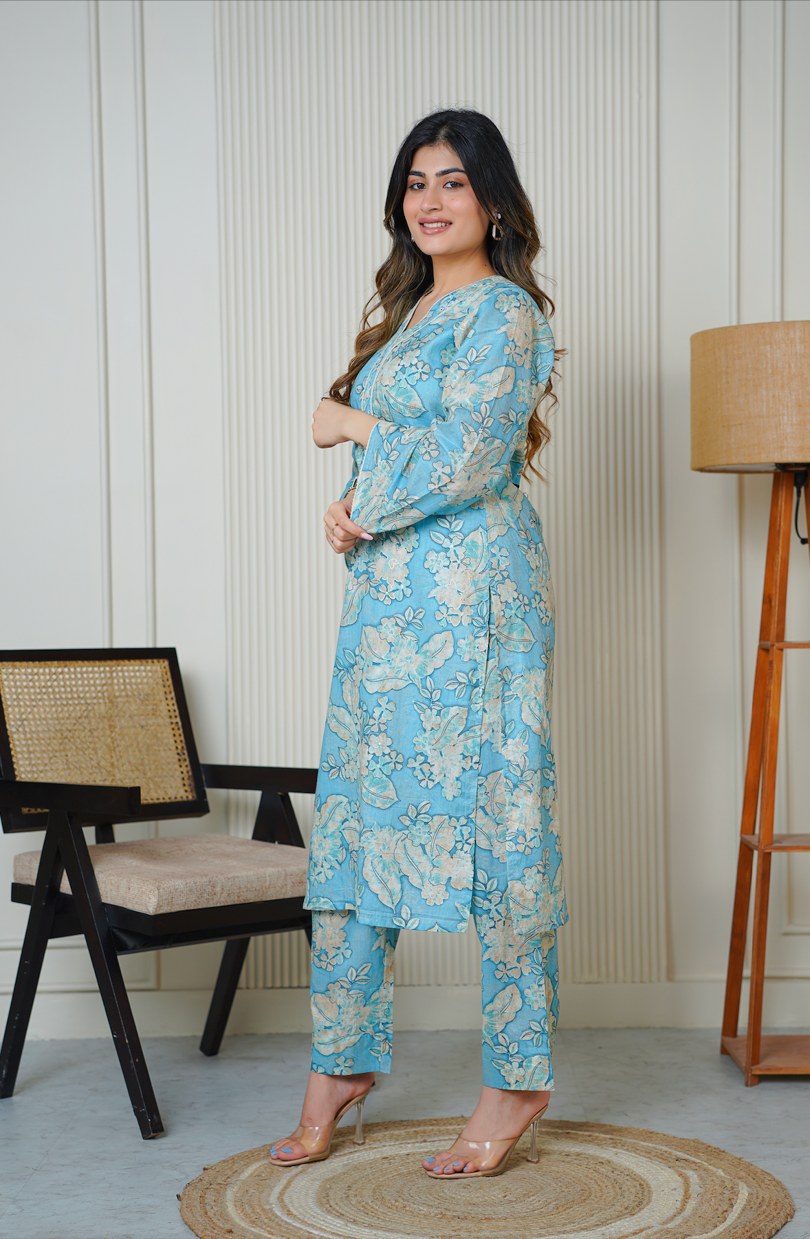 Sky Blue Kurta Set