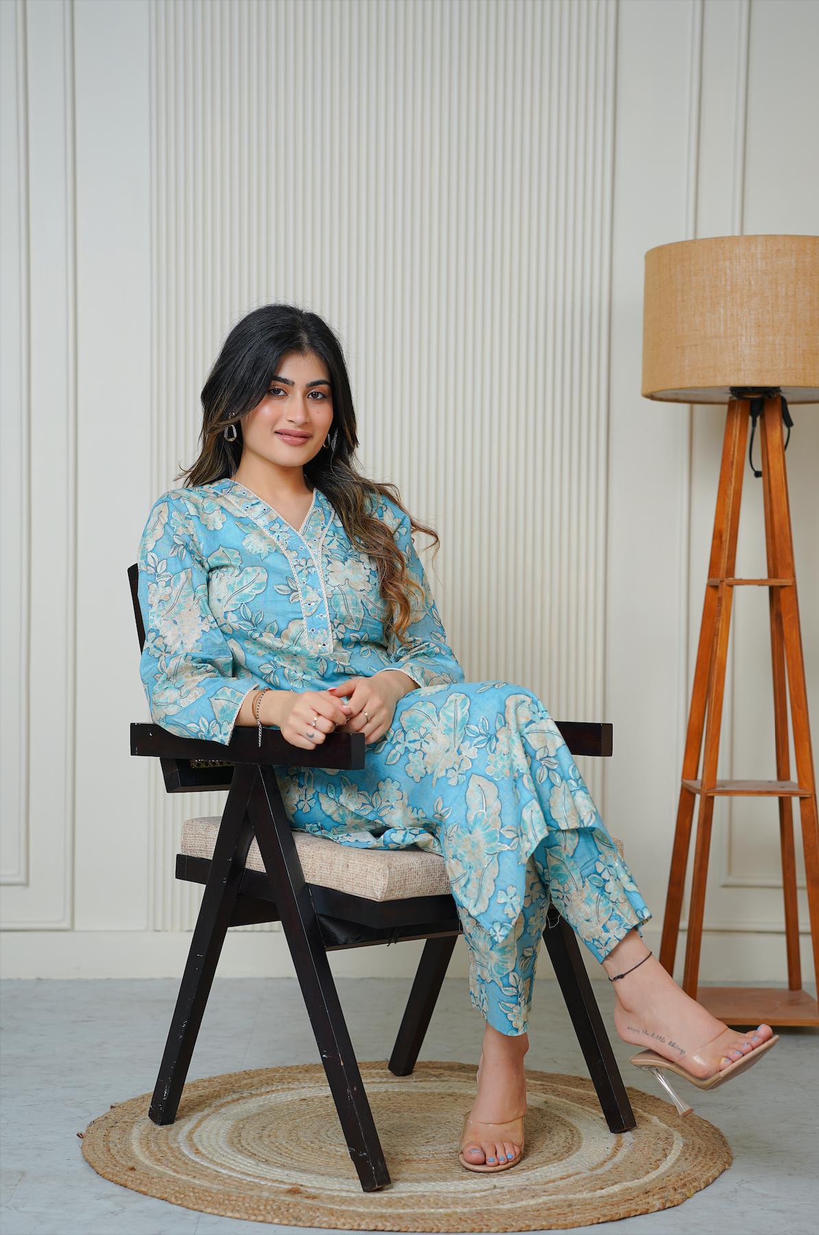 Sky Blue Kurta Set