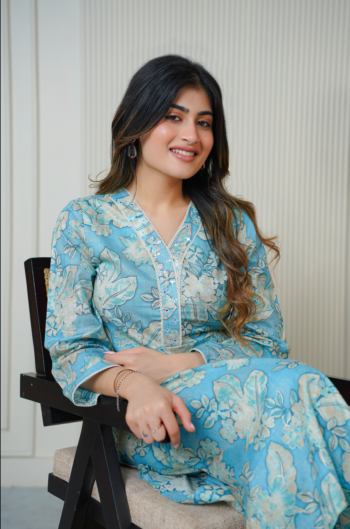 Sky Blue Kurta Set